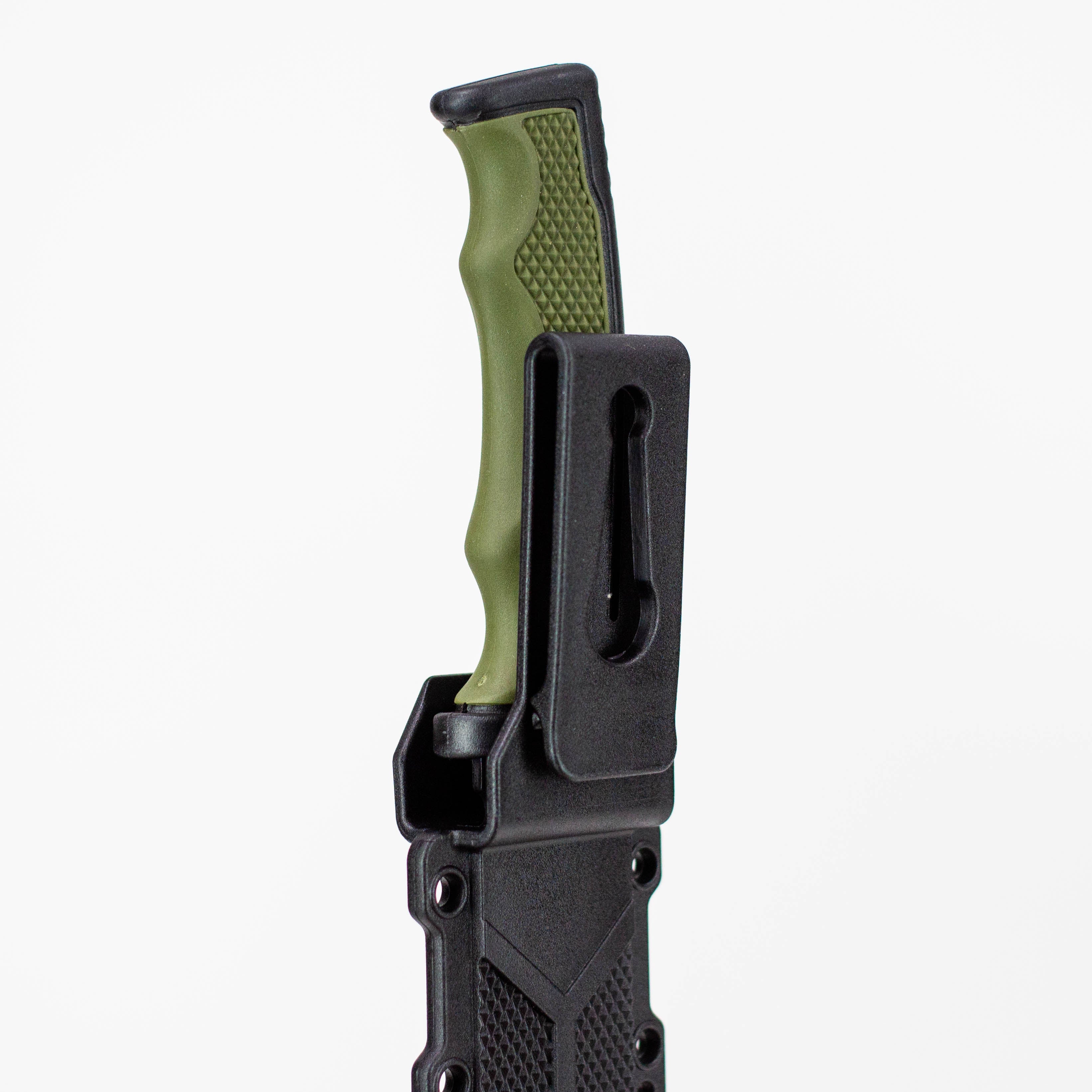 9″ Hunting Knife w/ Plastic Sheath [T22190BK]