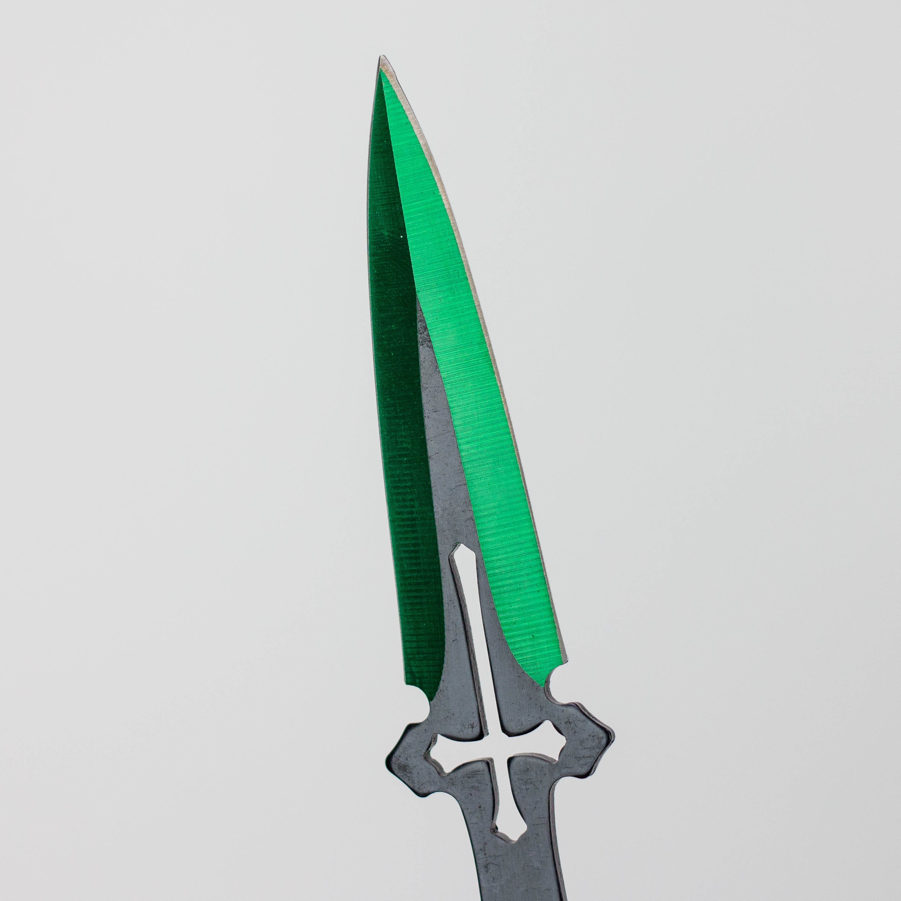 6.5″ Throwing Knife with Sheath 3PC SET Red/Green/Black [T00502-1]
