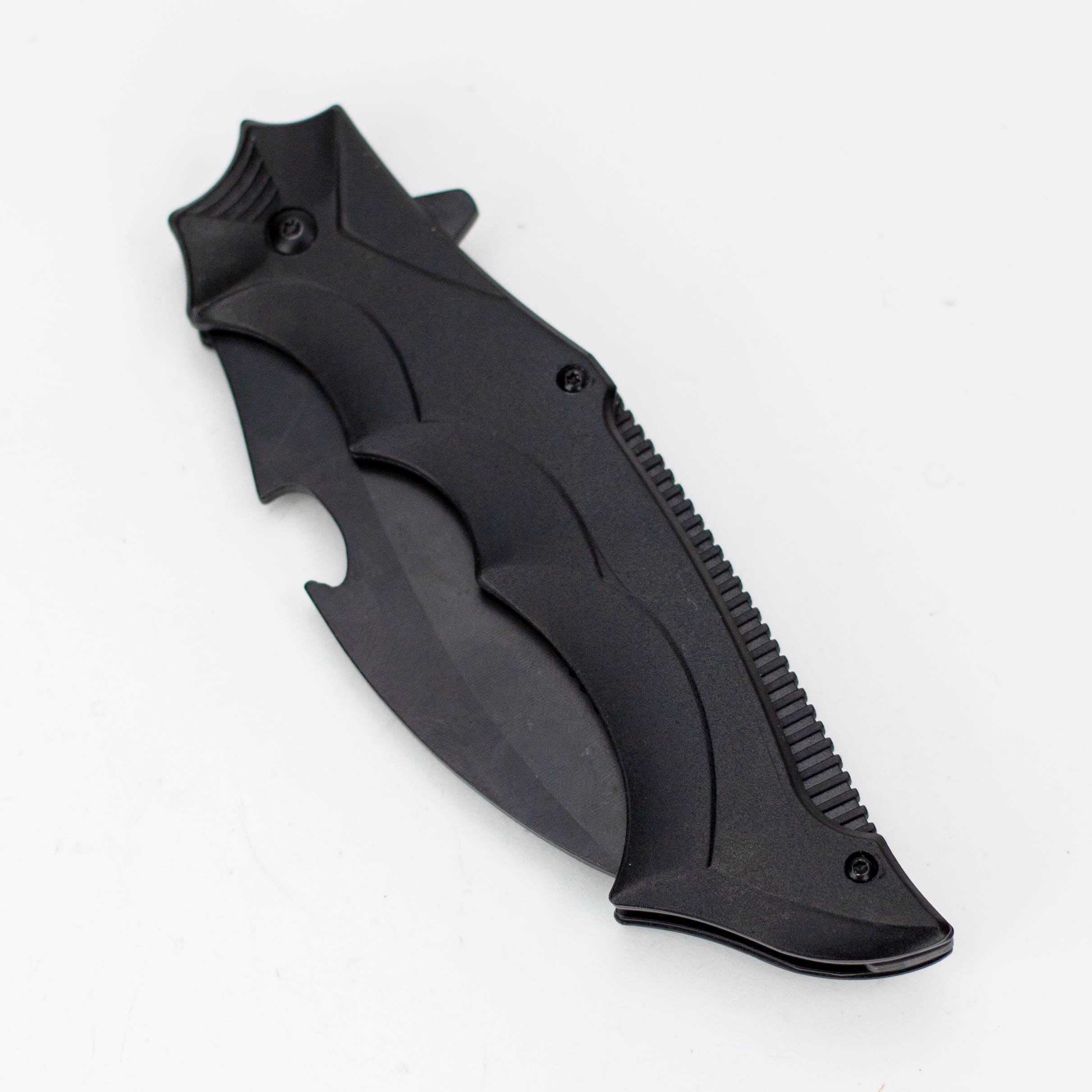 10" Tiger-USA® Pocket Knife-Serrated Blade [DT-1-BK-S]