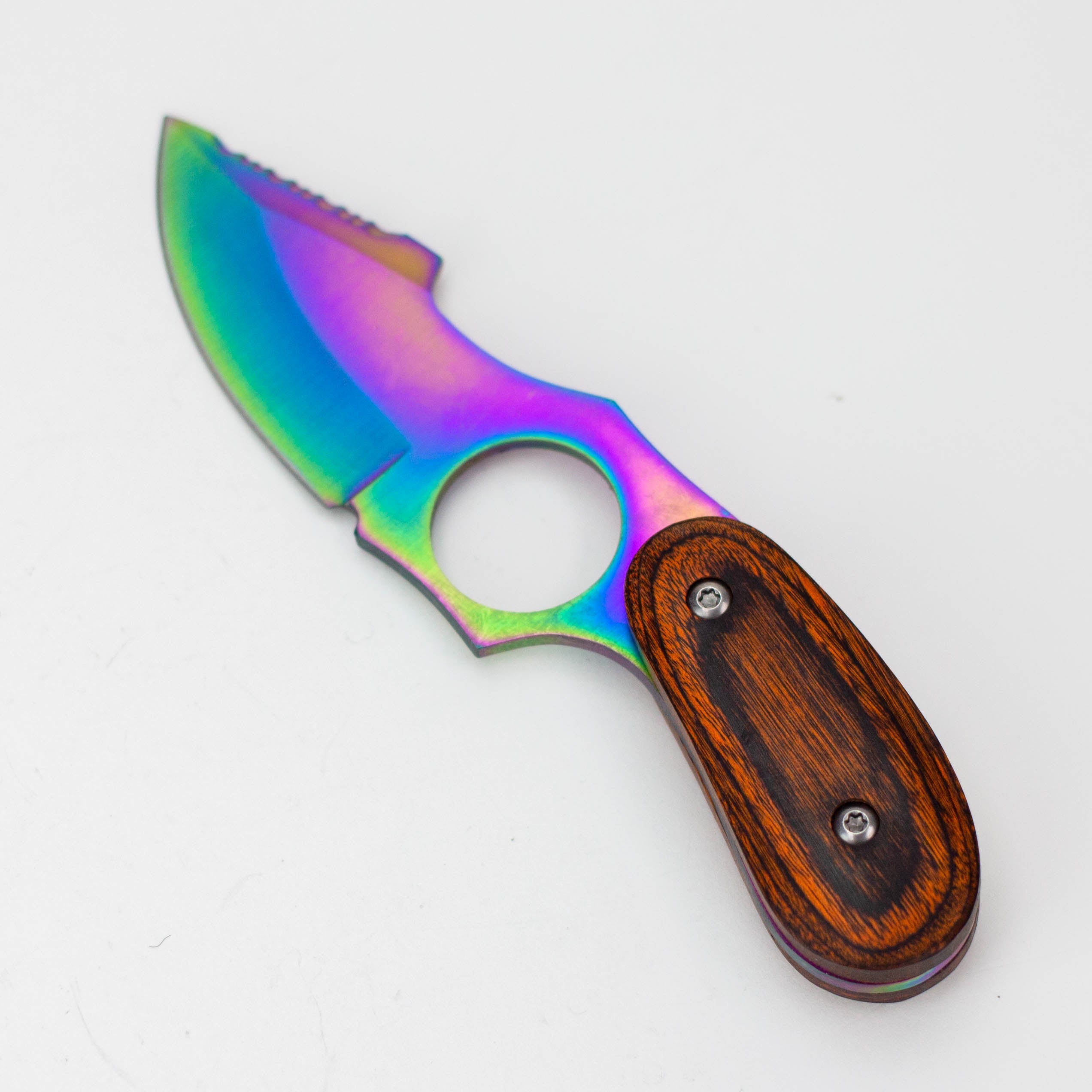 6.3″ Full Tang Fixed Blade Hunting Knife w/ Index Guard [T226098COL]