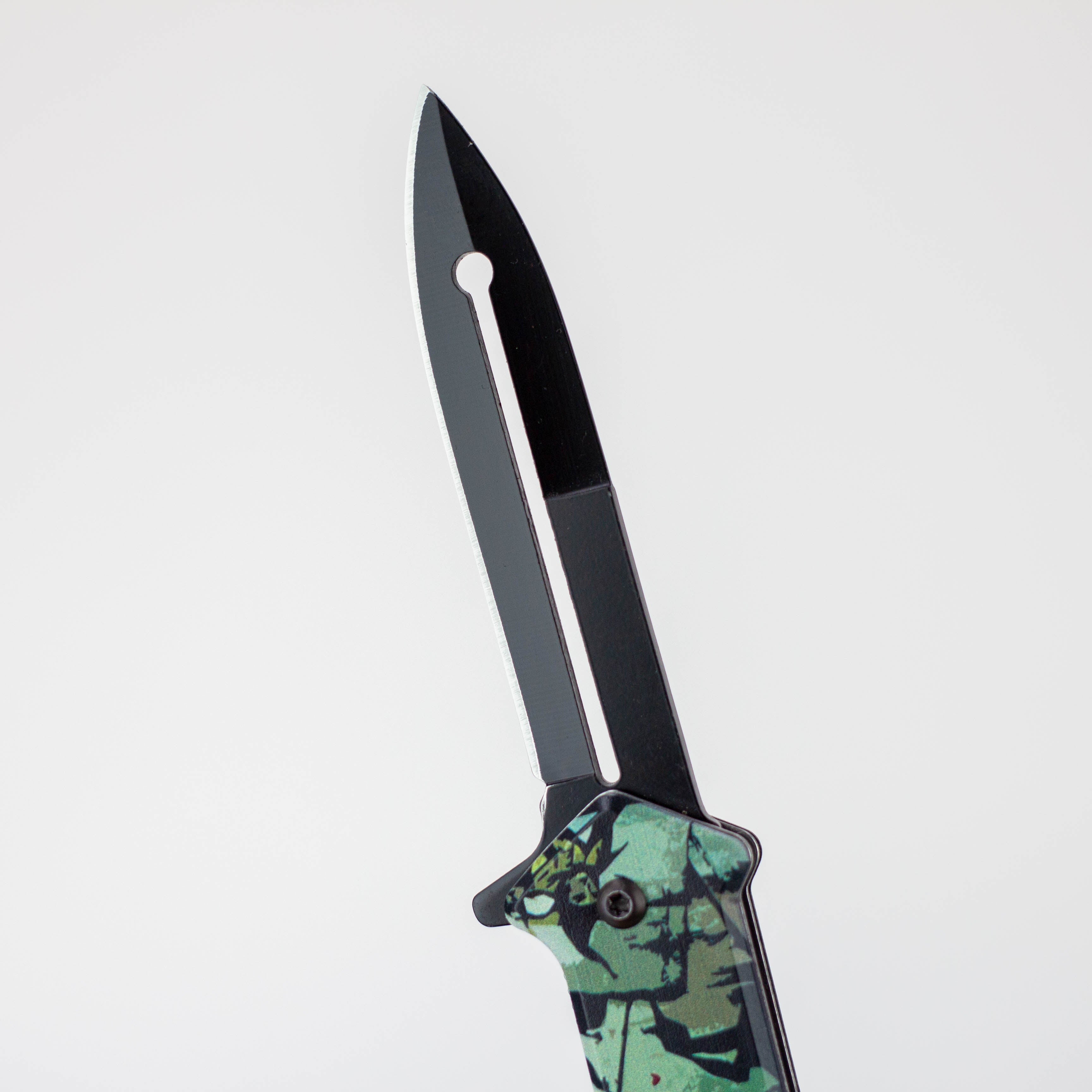 8″ Tiger-USA® Joker Style Tiger pocket knife  [JK-457]