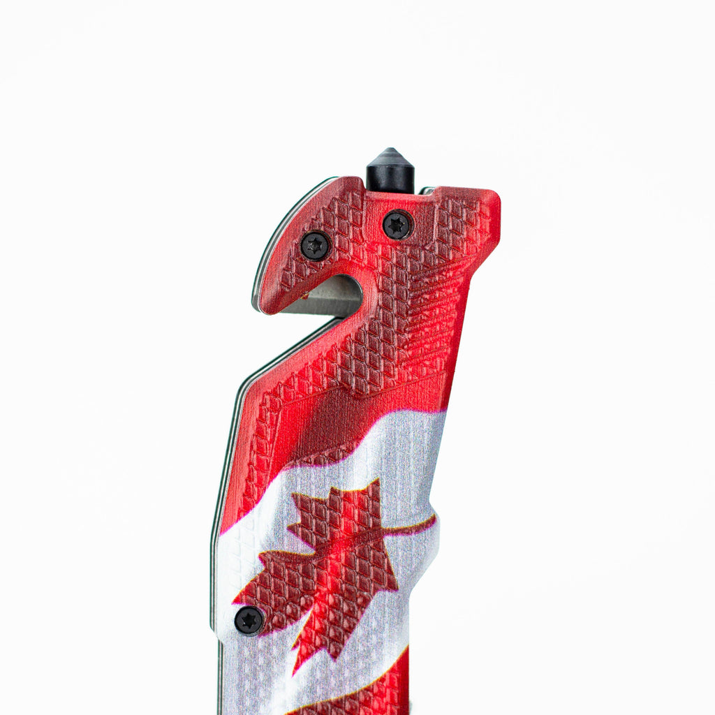 8" Tiger-USA® Pocket Knife – Canada Tanto Serrated [SJ-4xx]