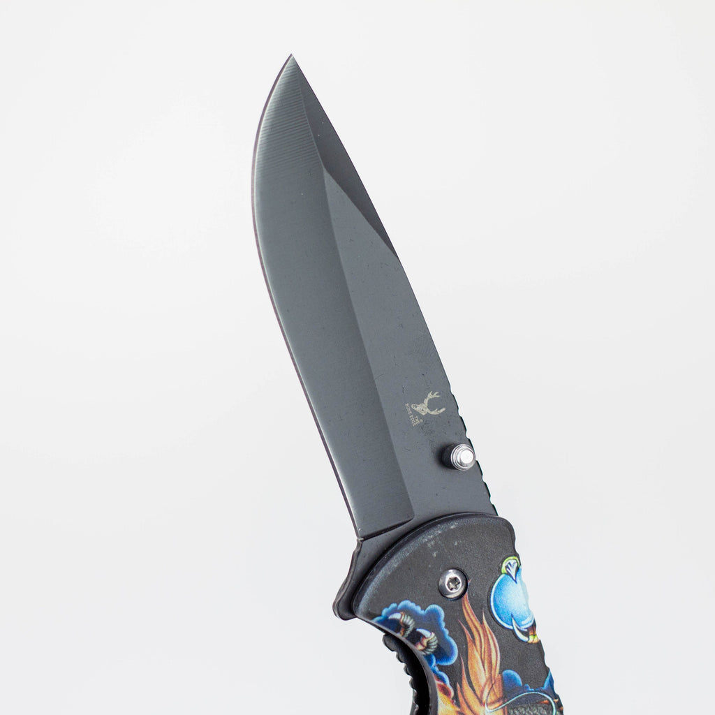 The Bone Edge Night Dragon Folding Knife 8.5″ Stainless Steel [13251]