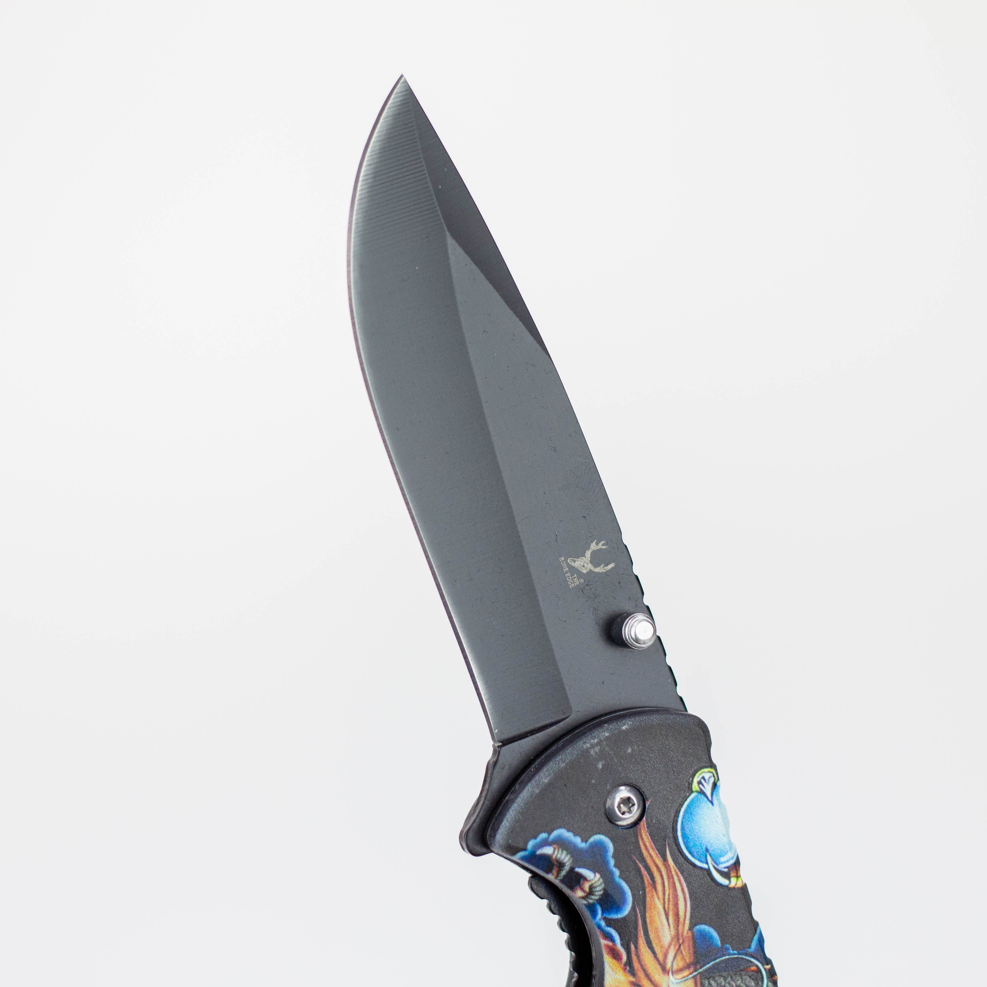 The Bone Edge Night Dragon Folding Knife 8.5″ Stainless Steel [13251]