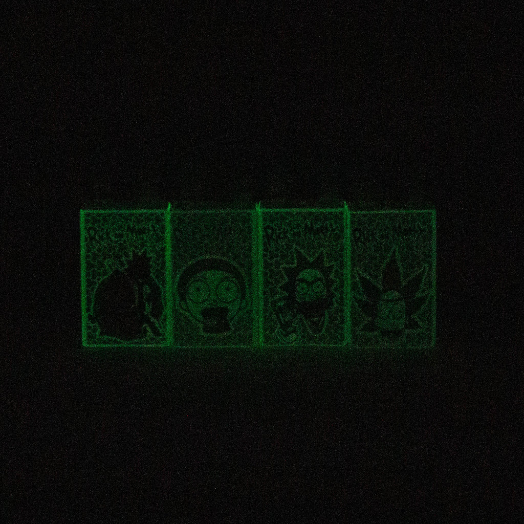 7.5" Glow in the dark Juicy box Rigs SP2073 - RM Cartoon B