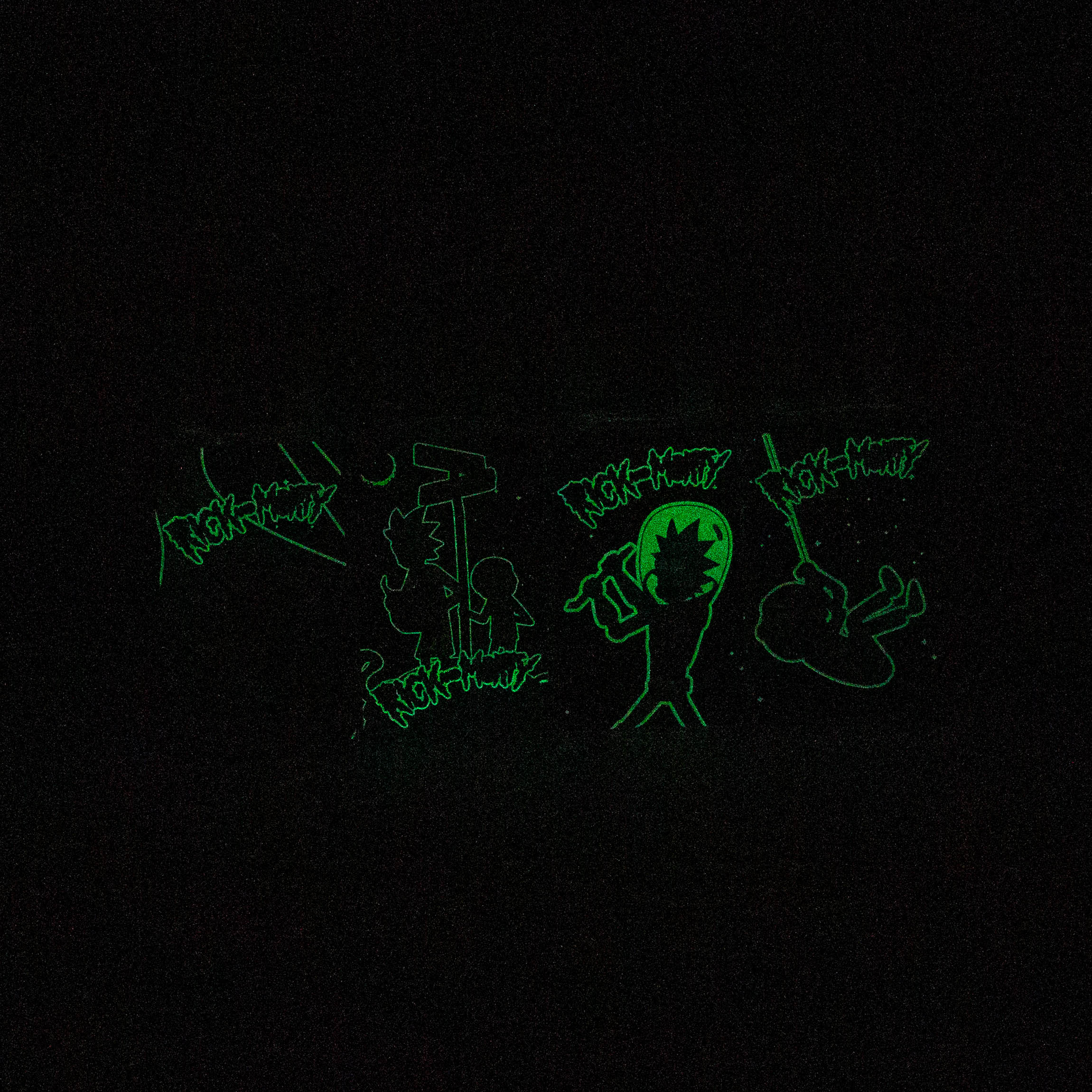 7.5" Glow in the dark Juicy box Rigs SP2072 - RM Cartoon A