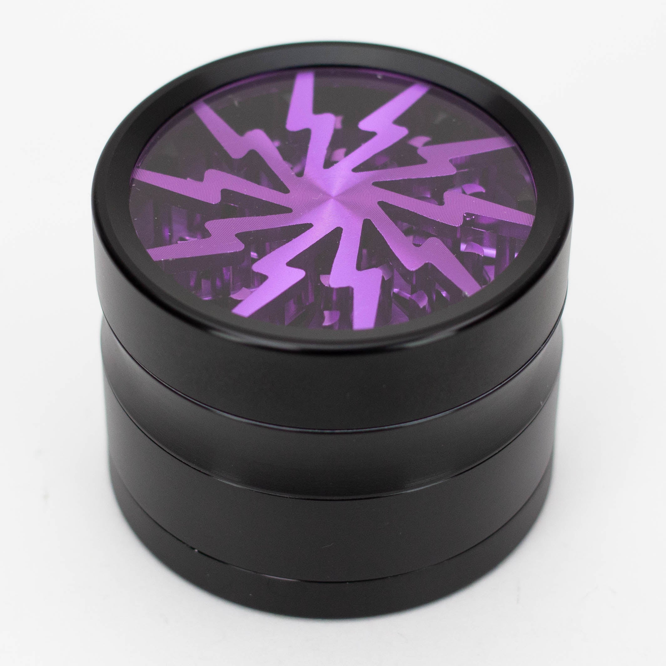 Spark Aluminum 4 Parts grinder with color acrylic window