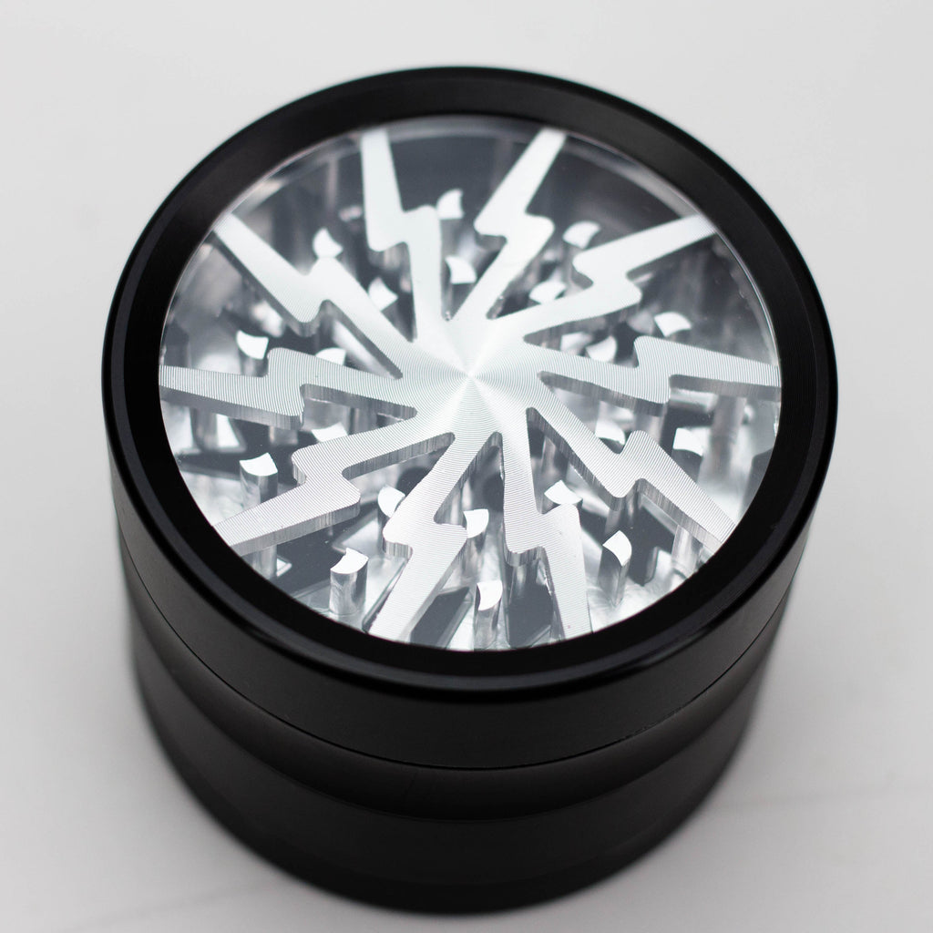 Spark Aluminum 4 Parts grinder with color acrylic window