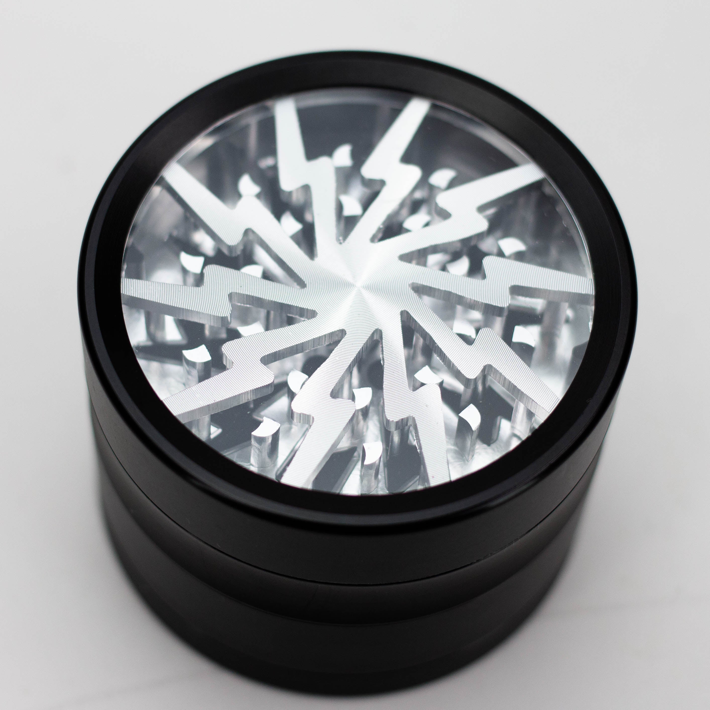 Spark Aluminum 4 Parts grinder with color acrylic window