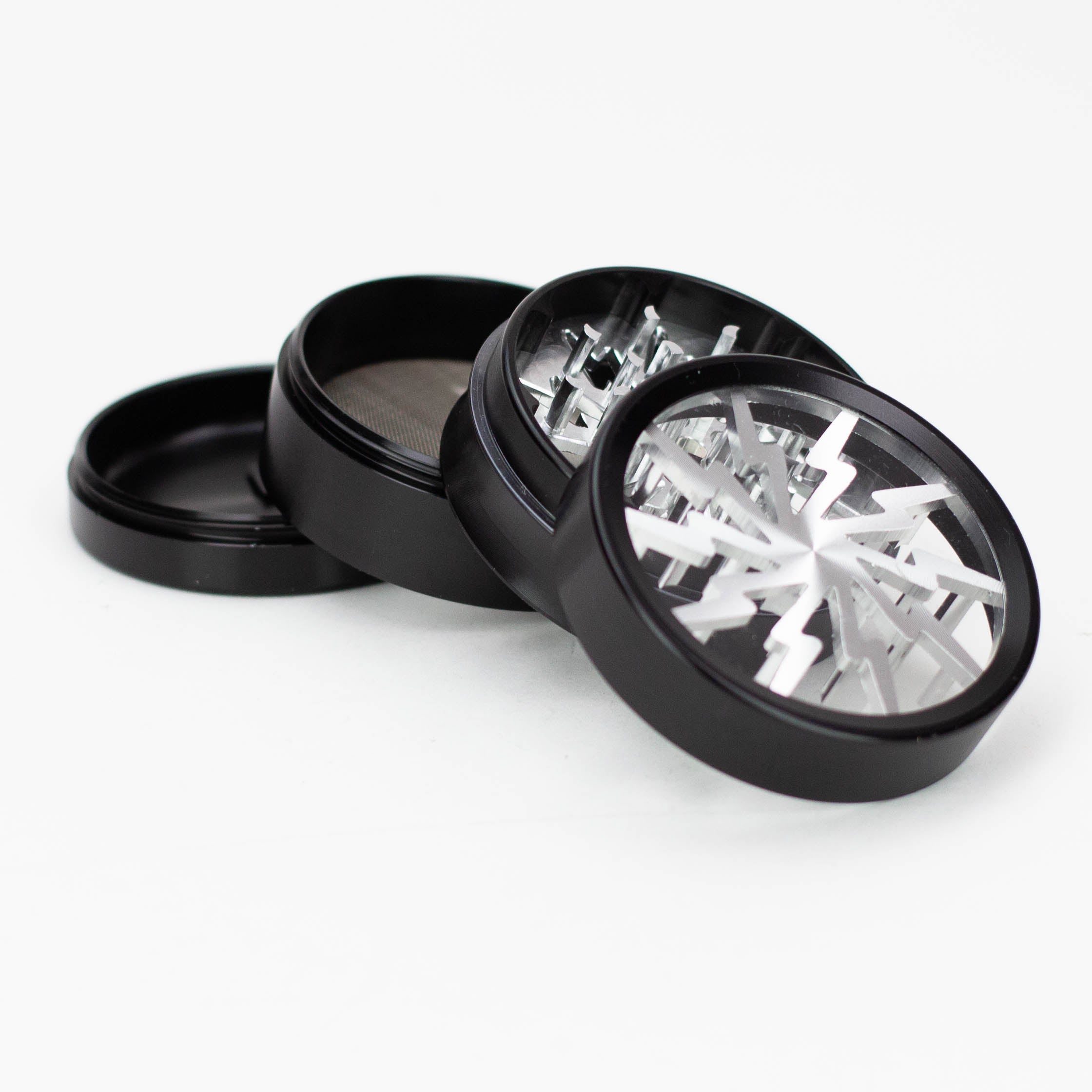 Spark Aluminum 4 Parts grinder with color acrylic window
