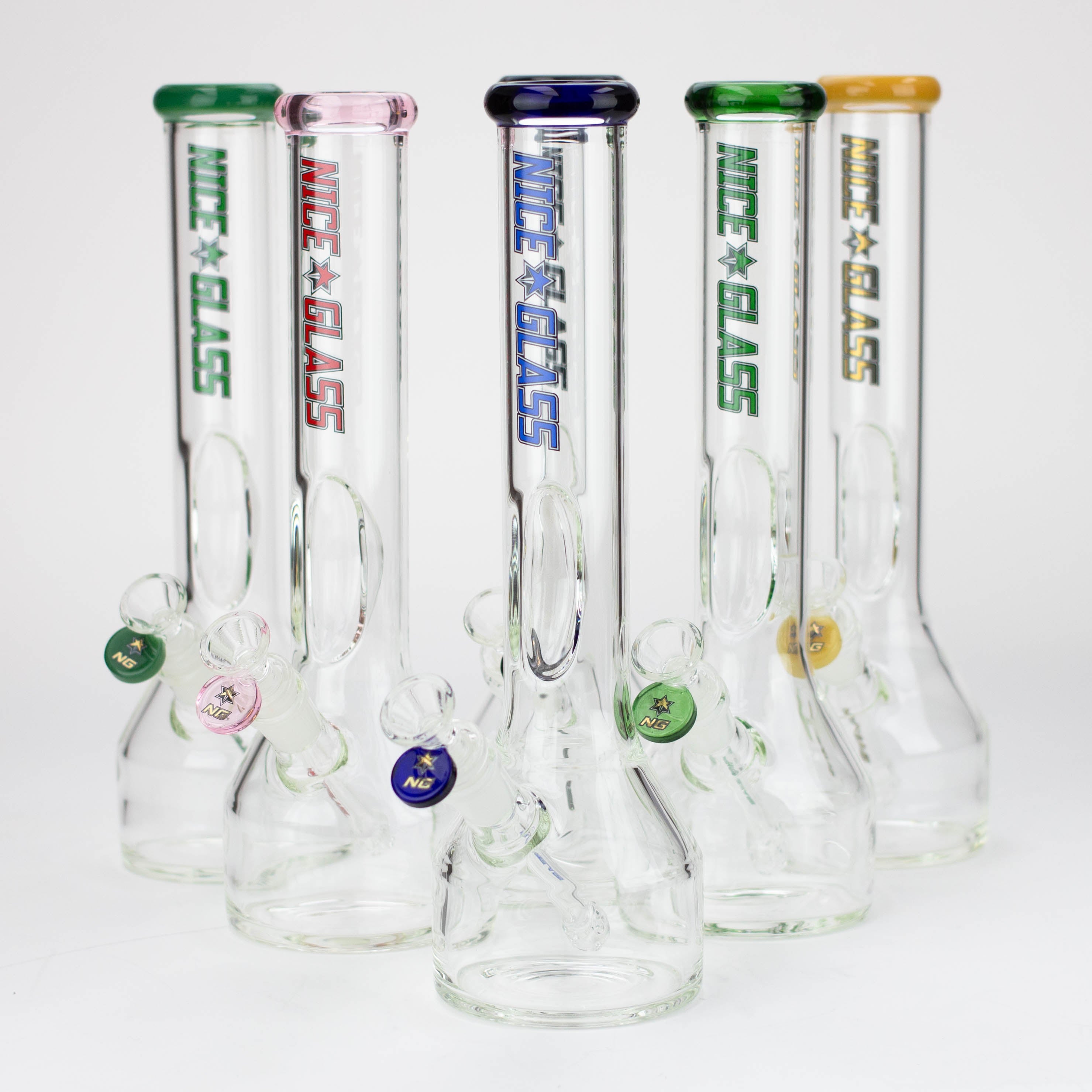 NG-13 inch RoundBase Beaker with Elbow [YN1132]