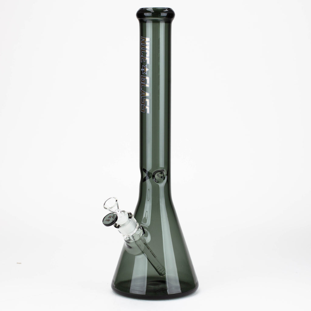 NG-18 inch Flat Mouth Trans-Black Beaker [GX006F-BKC]