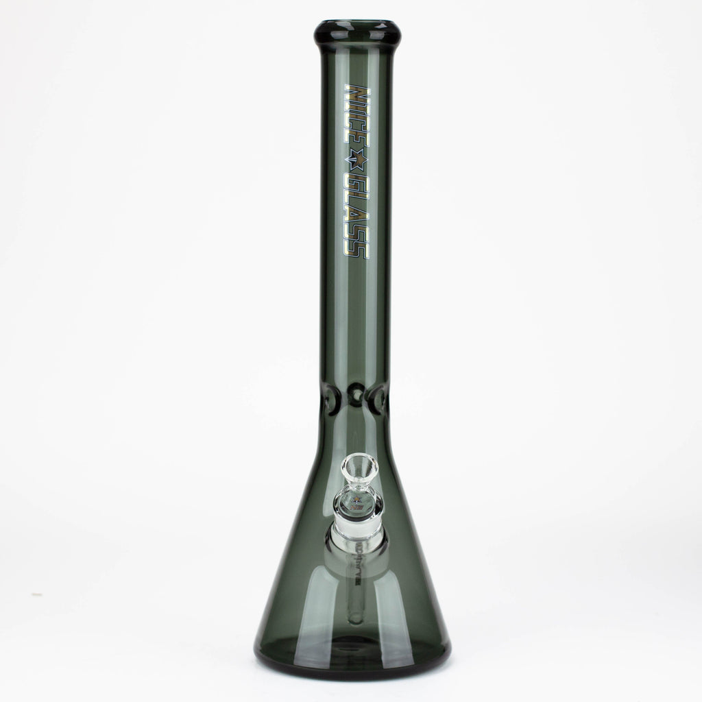 NG-18 inch Flat Mouth Trans-Black Beaker [GX006F-BKC]