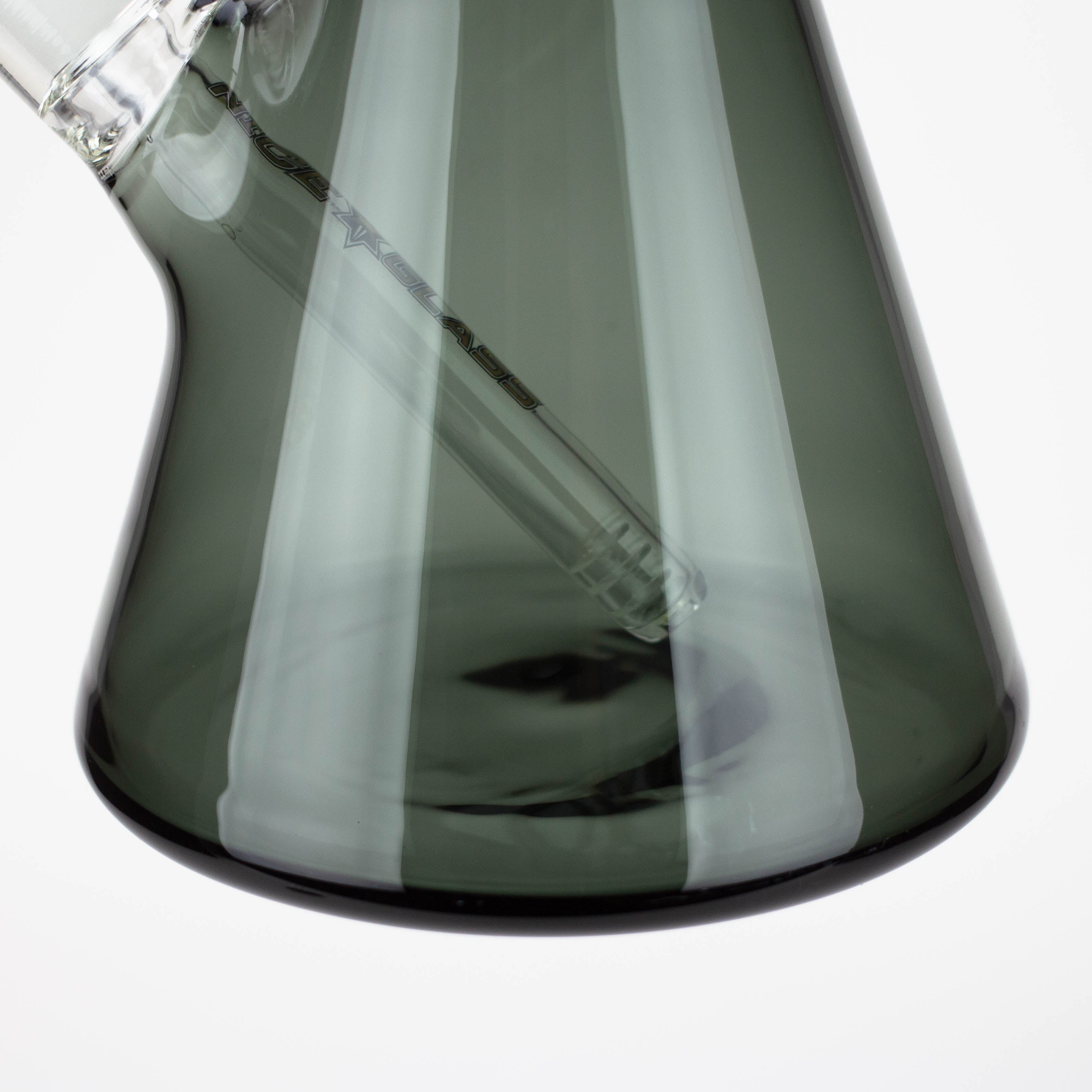 NG-18 inch Flat Mouth Trans-Black Beaker [GX006F-BKC]