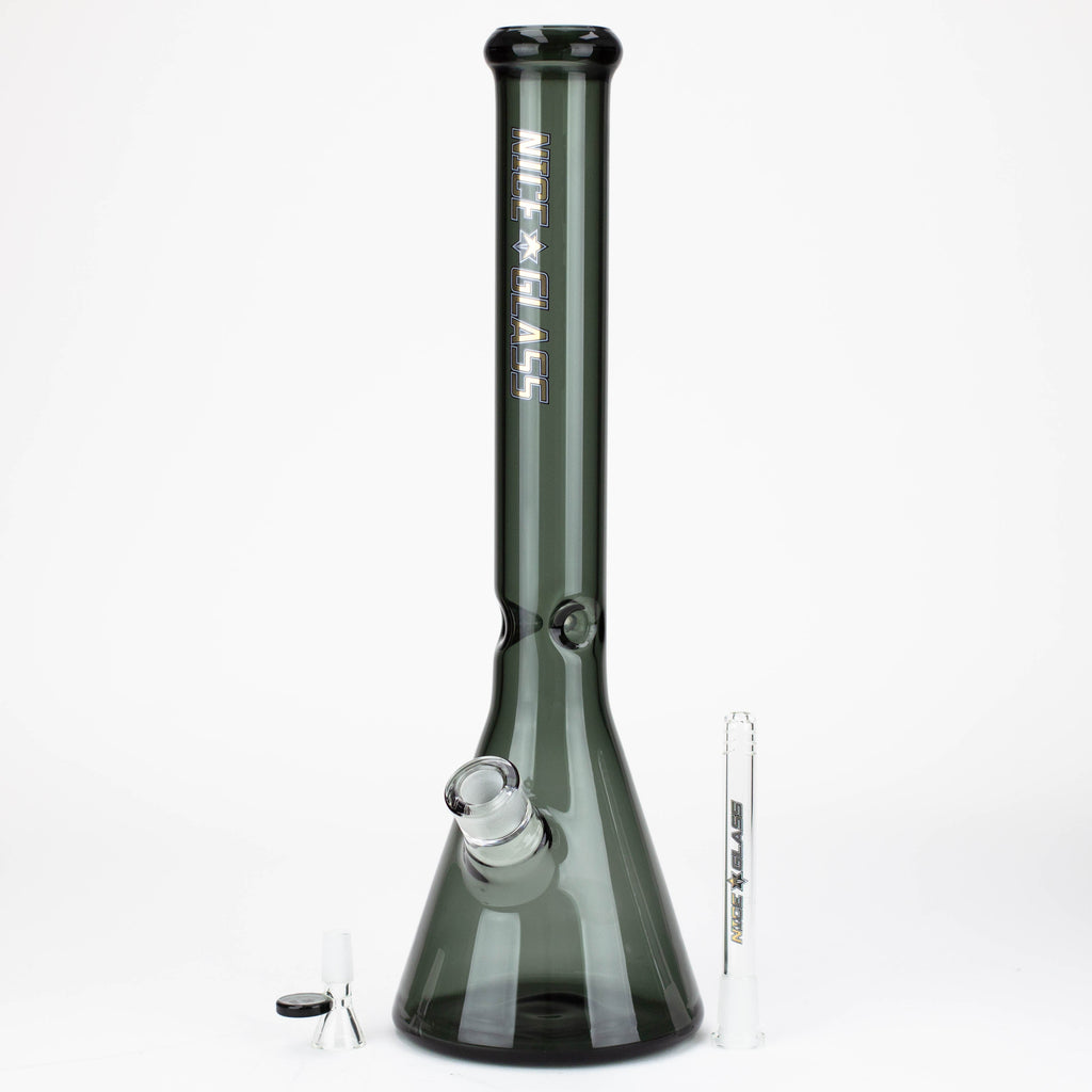 NG-18 inch Flat Mouth Trans-Black Beaker [GX006F-BKC]