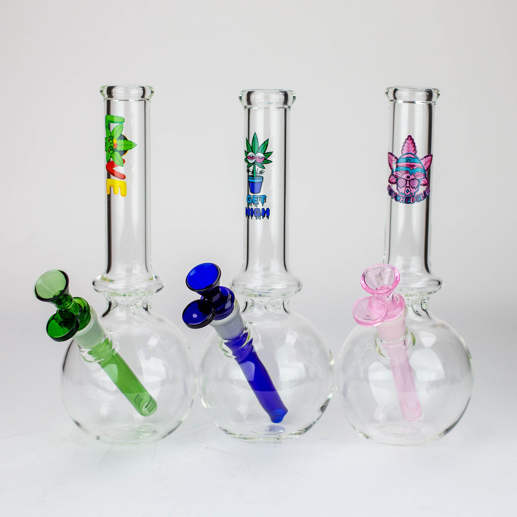 10" Glass Bong - Cartoon Design [XTR2022-02]