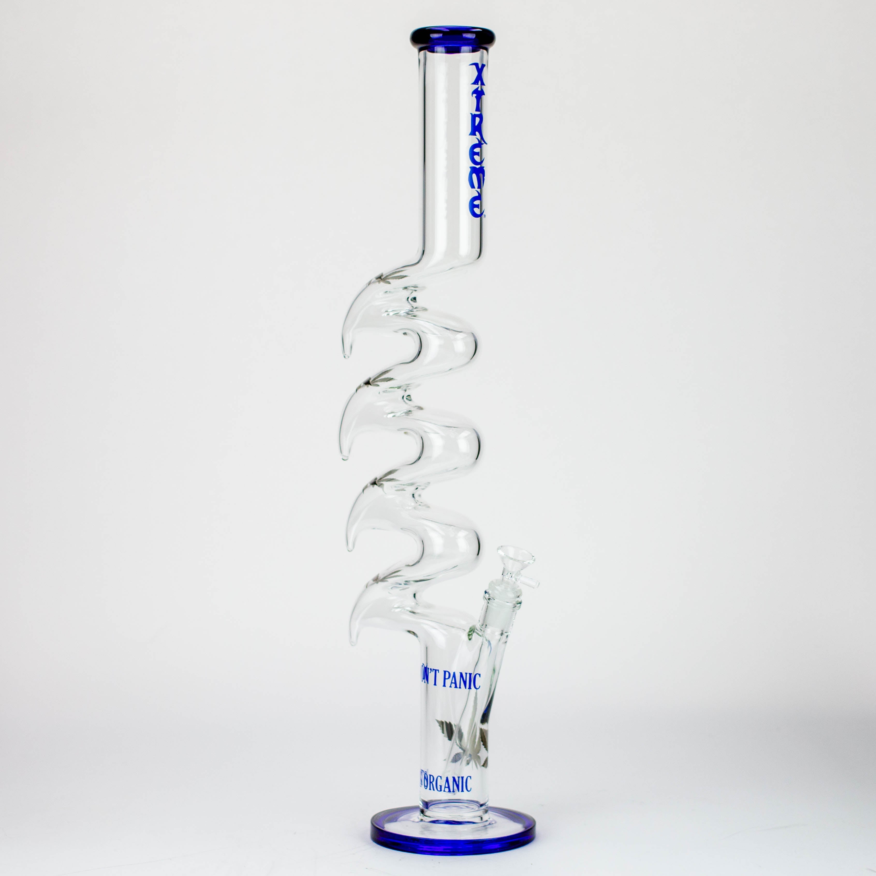 23" Xtream Zig-zag glass water bong [XTR-Z035]