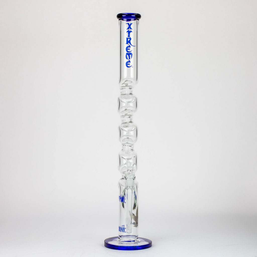 23" Xtream Zig-zag glass water bong [XTR-Z035]