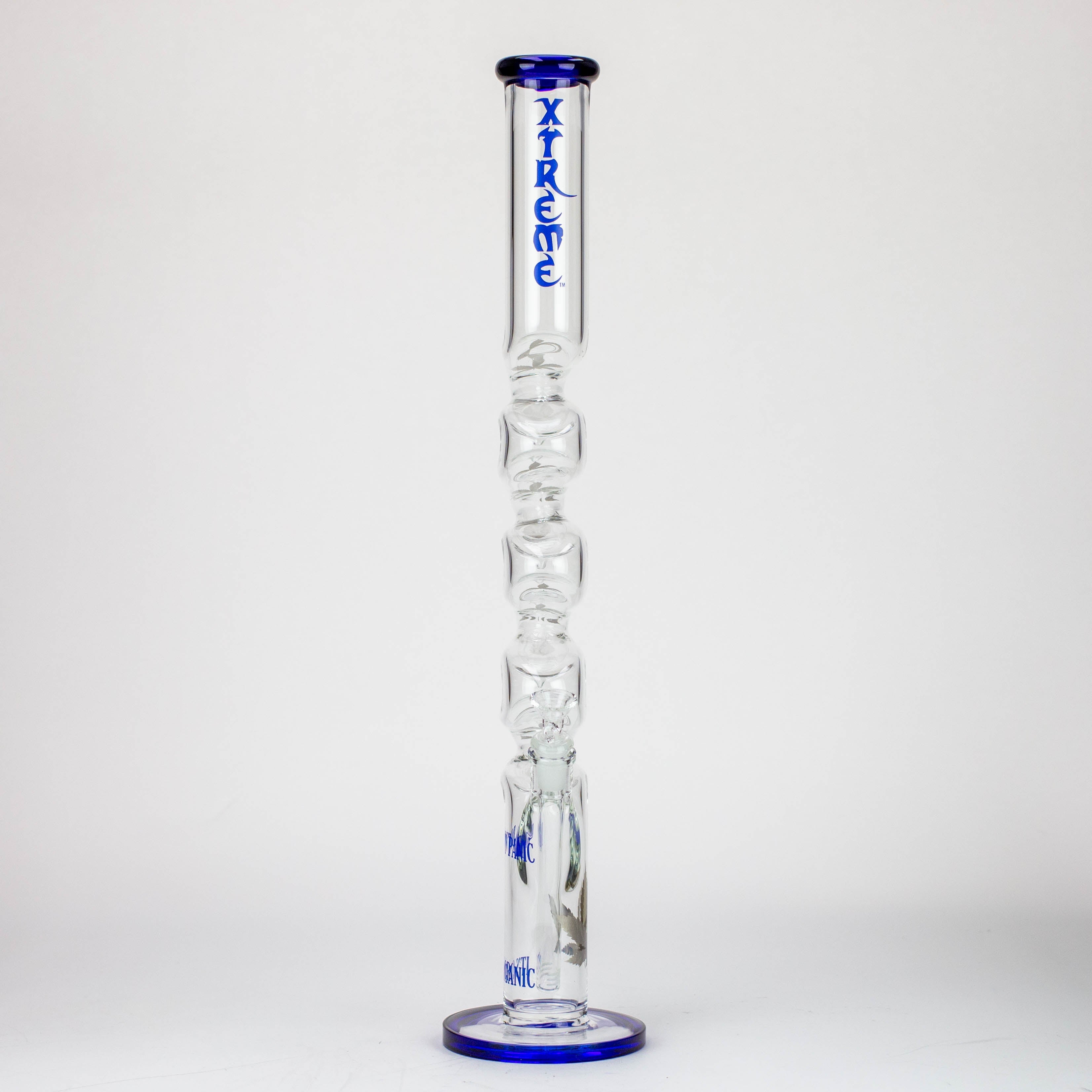 23" Xtream Zig-zag glass water bong [XTR-Z035]