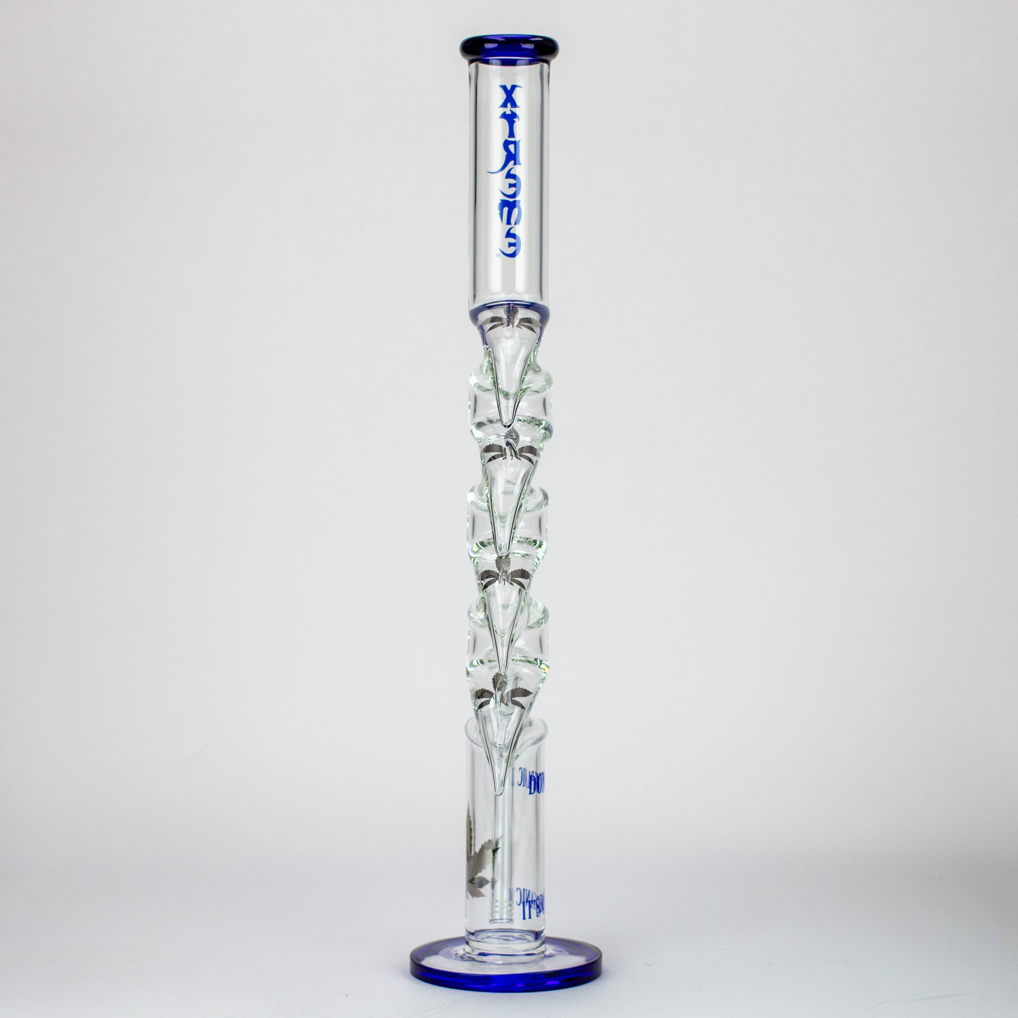 23" Xtream Zig-zag glass water bong [XTR-Z035]