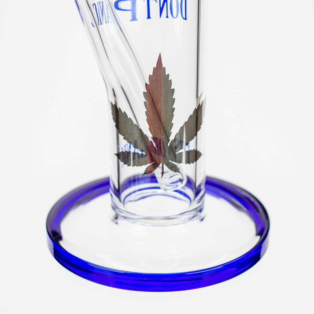 23" Xtream Zig-zag glass water bong [XTR-Z035]