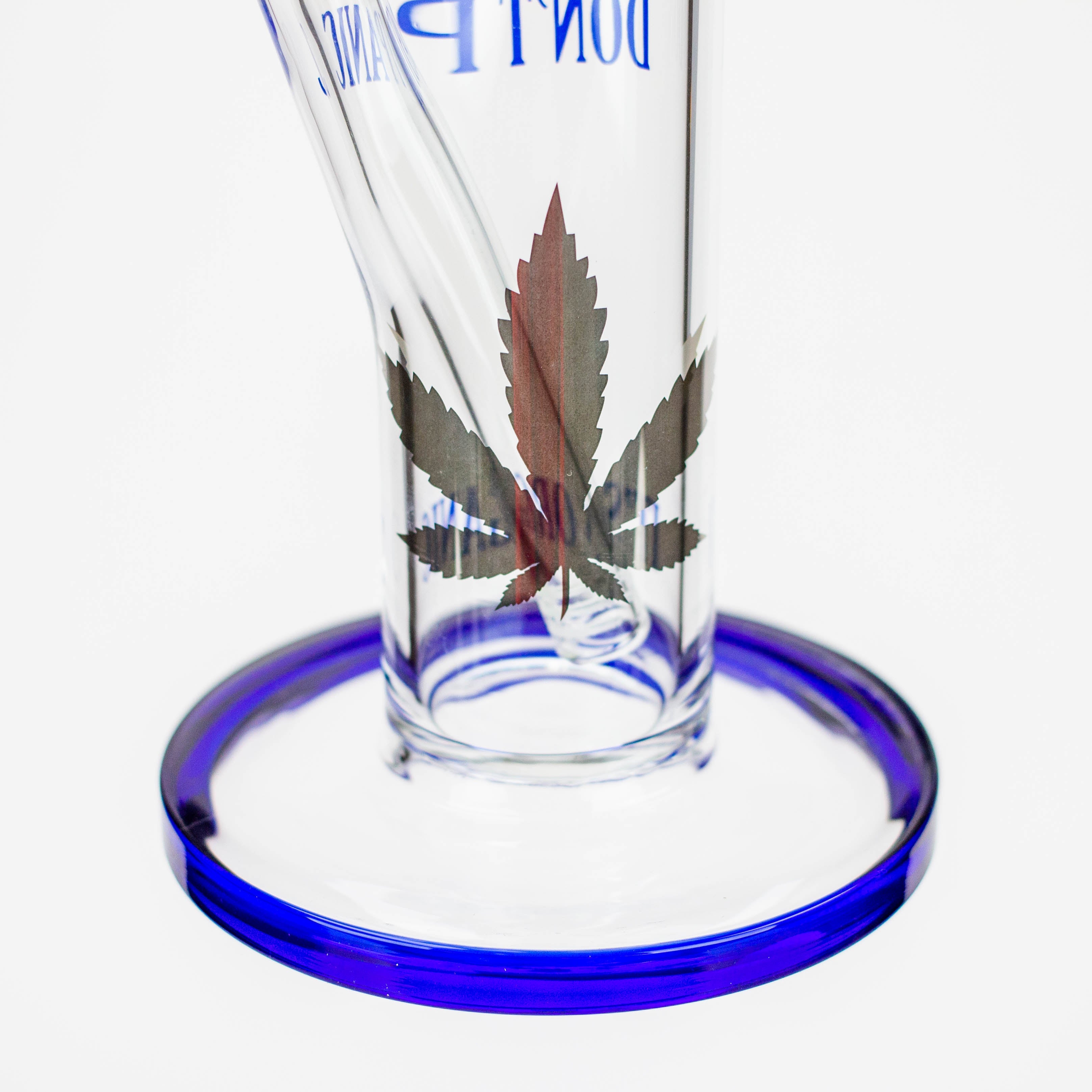 23" Xtream Zig-zag glass water bong [XTR-Z035]