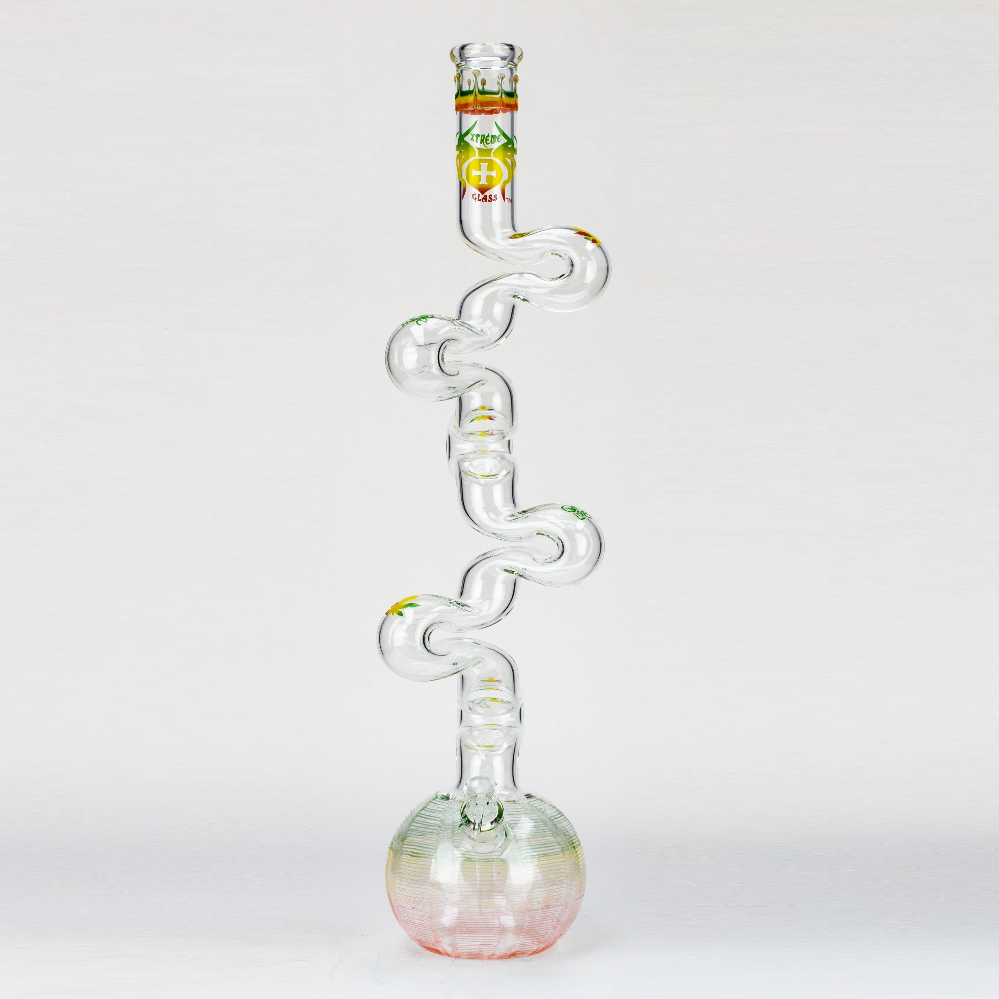 29" Xtream Zig-zag 7 mm glass water bong [XTR-Z037]