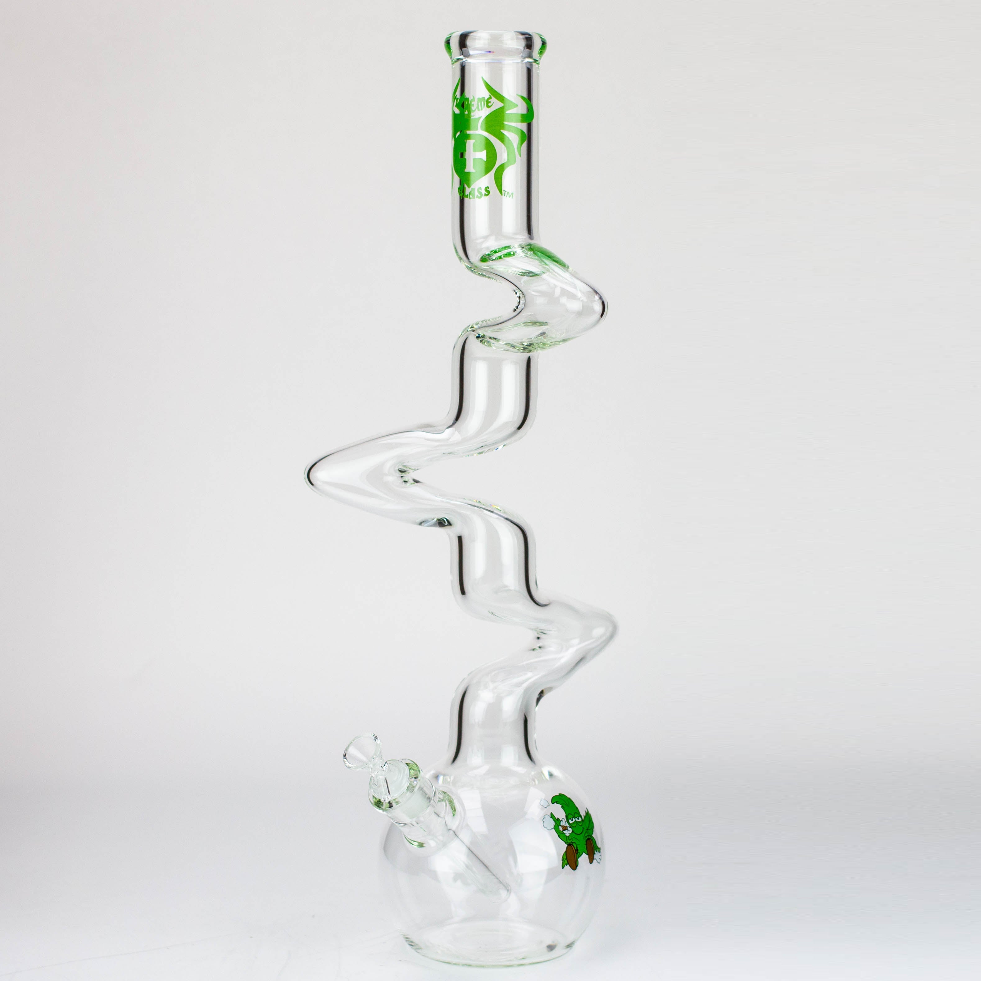 21" Xtream Zig-zag 7 mm glass water bong [XTR-Z015]