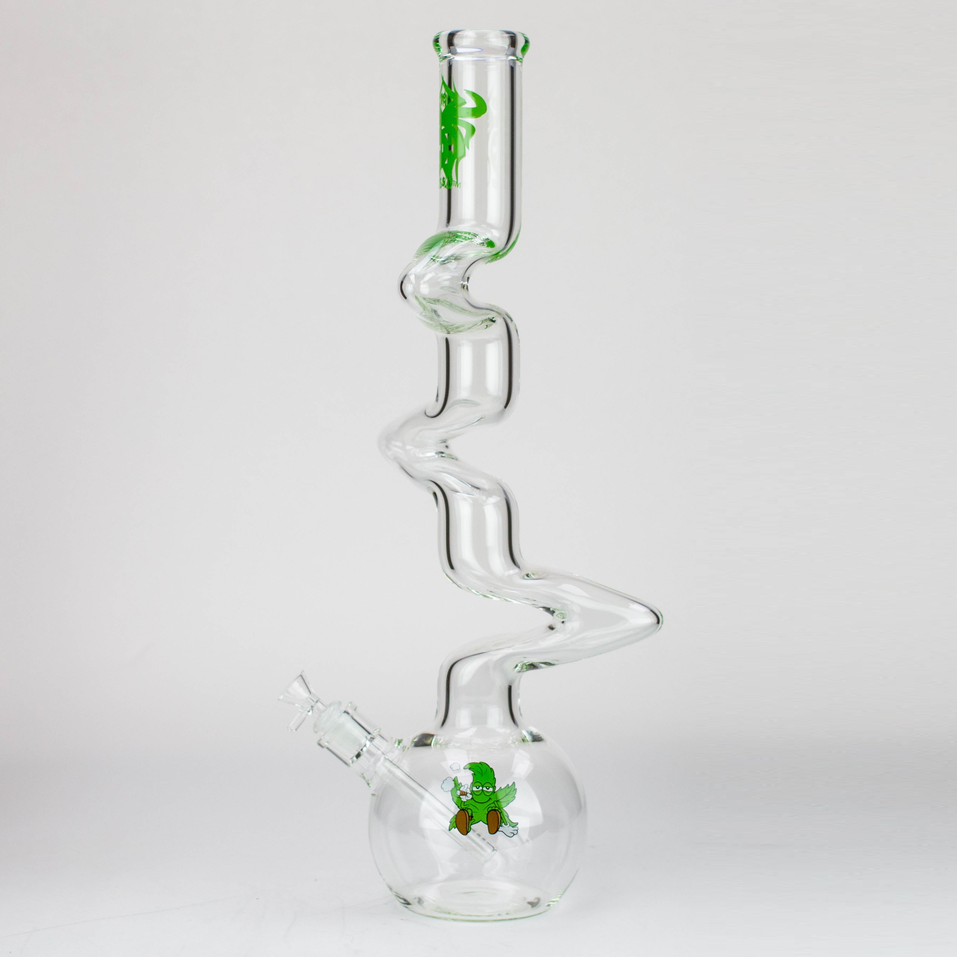 21" Xtream Zig-zag 7 mm glass water bong [XTR-Z015]