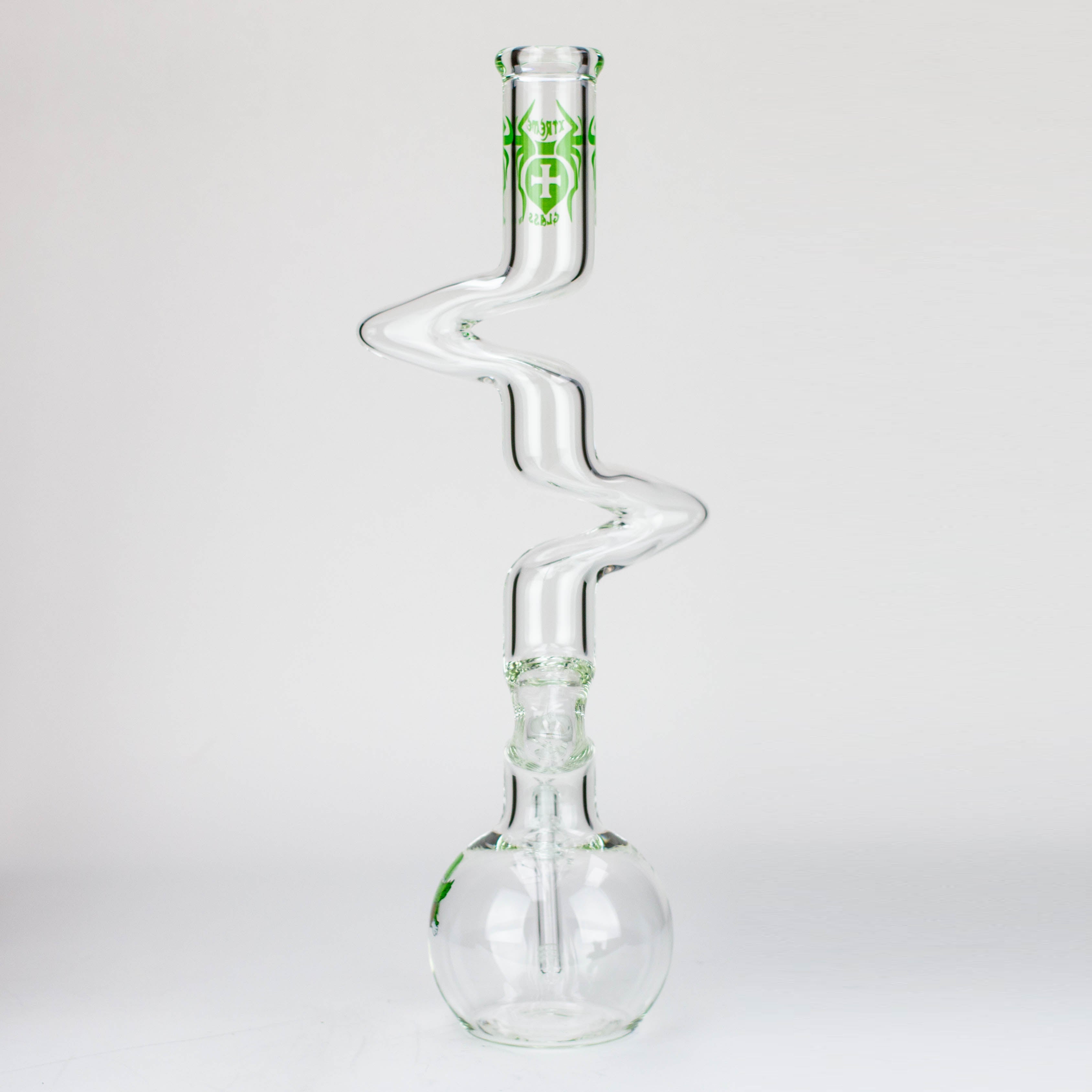 21" Xtream Zig-zag 7 mm glass water bong [XTR-Z015]