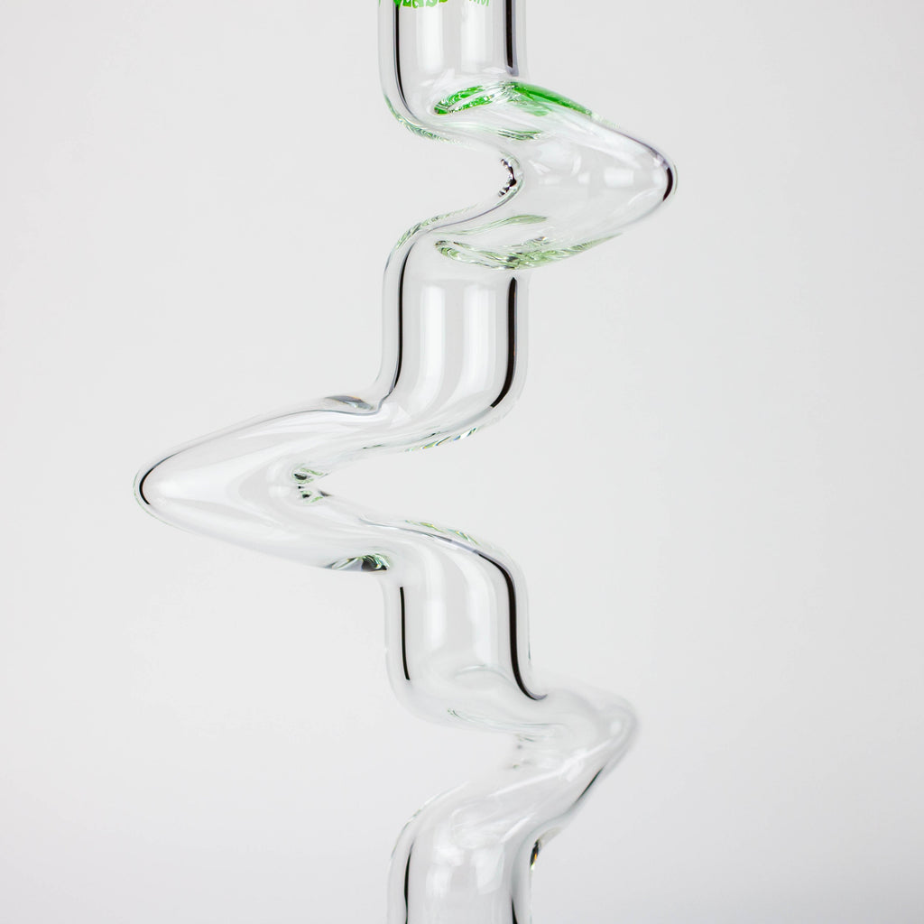 21" Xtream Zig-zag 7 mm glass water bong [XTR-Z015]