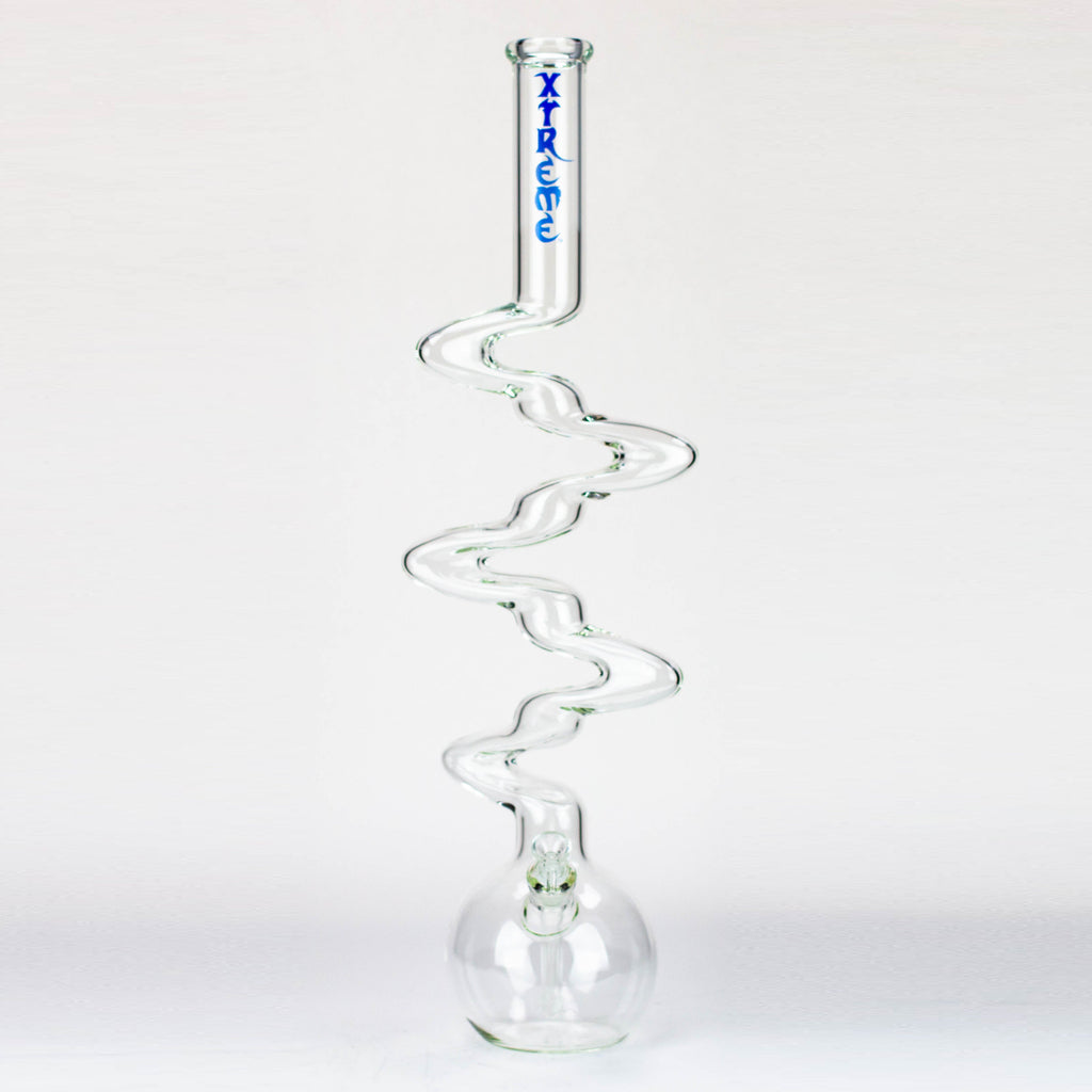 28" Xtream Zig-zag 7 mm glass water bong [XTR-Z016]