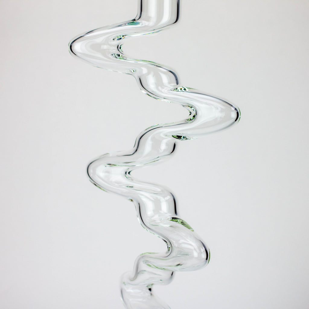 28" Xtream Zig-zag 7 mm glass water bong [XTR-Z016]