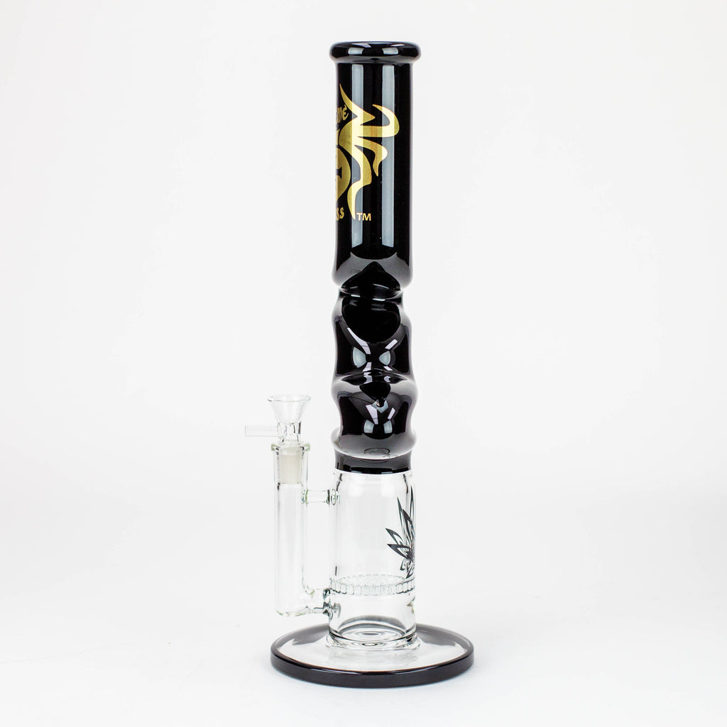 14" Xtream Zig-zag glass water bong [XTR-Z020]