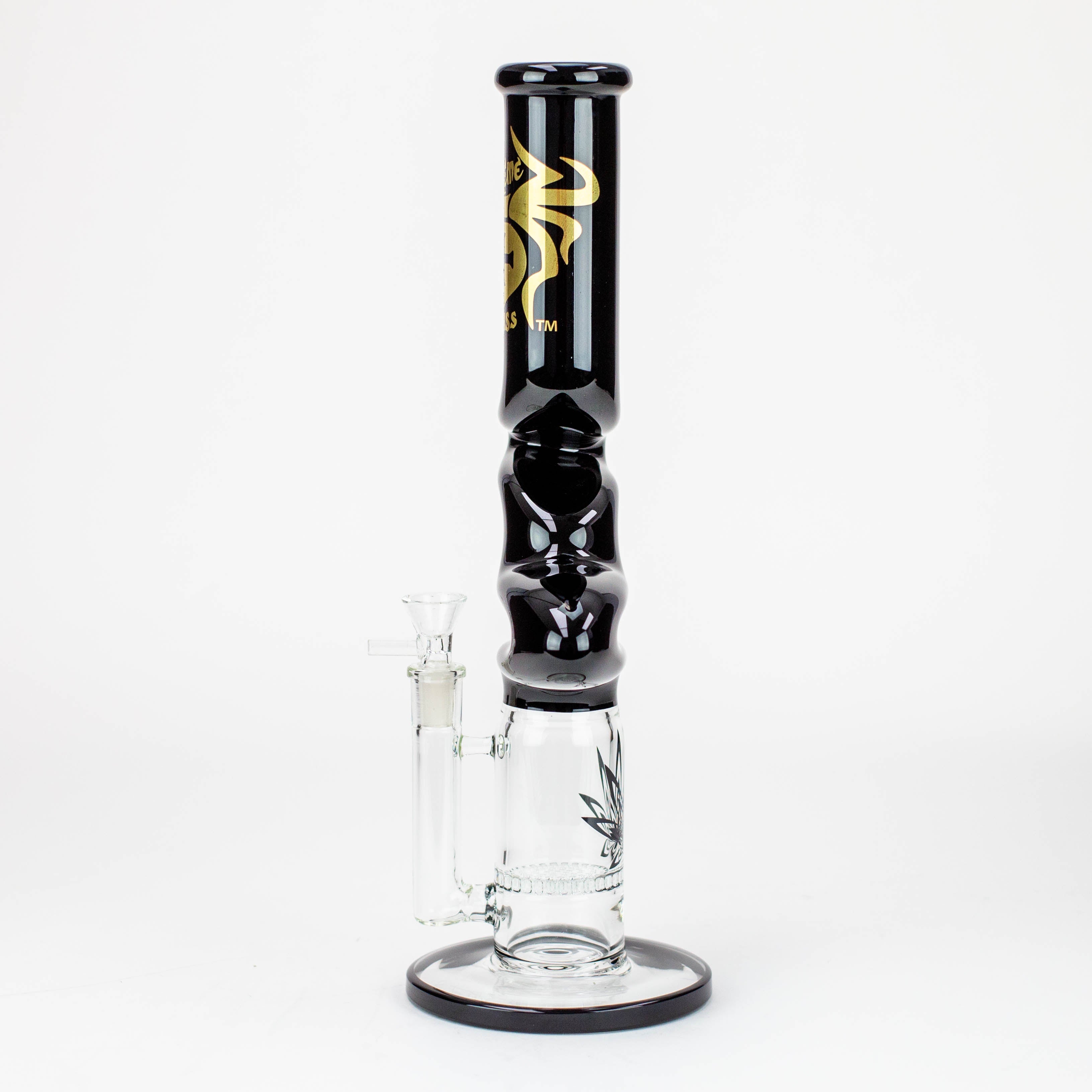 14" Xtream Zig-zag glass water bong [XTR-Z020]