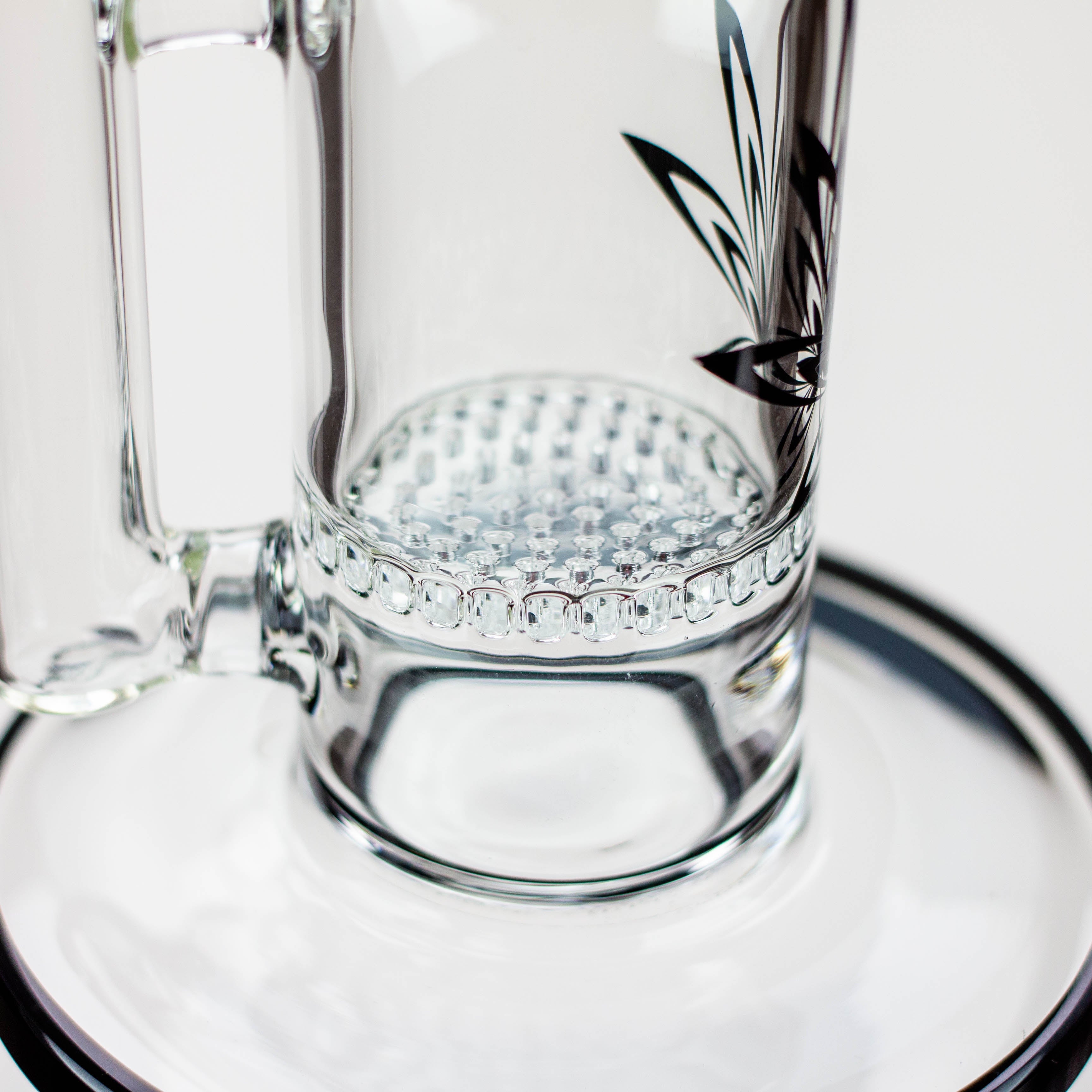 14" Xtream Zig-zag glass water bong [XTR-Z020]