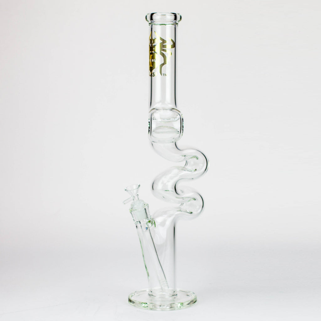 20" Xtream Zig-zag 7 mm glass water bong [XTR-Z022]