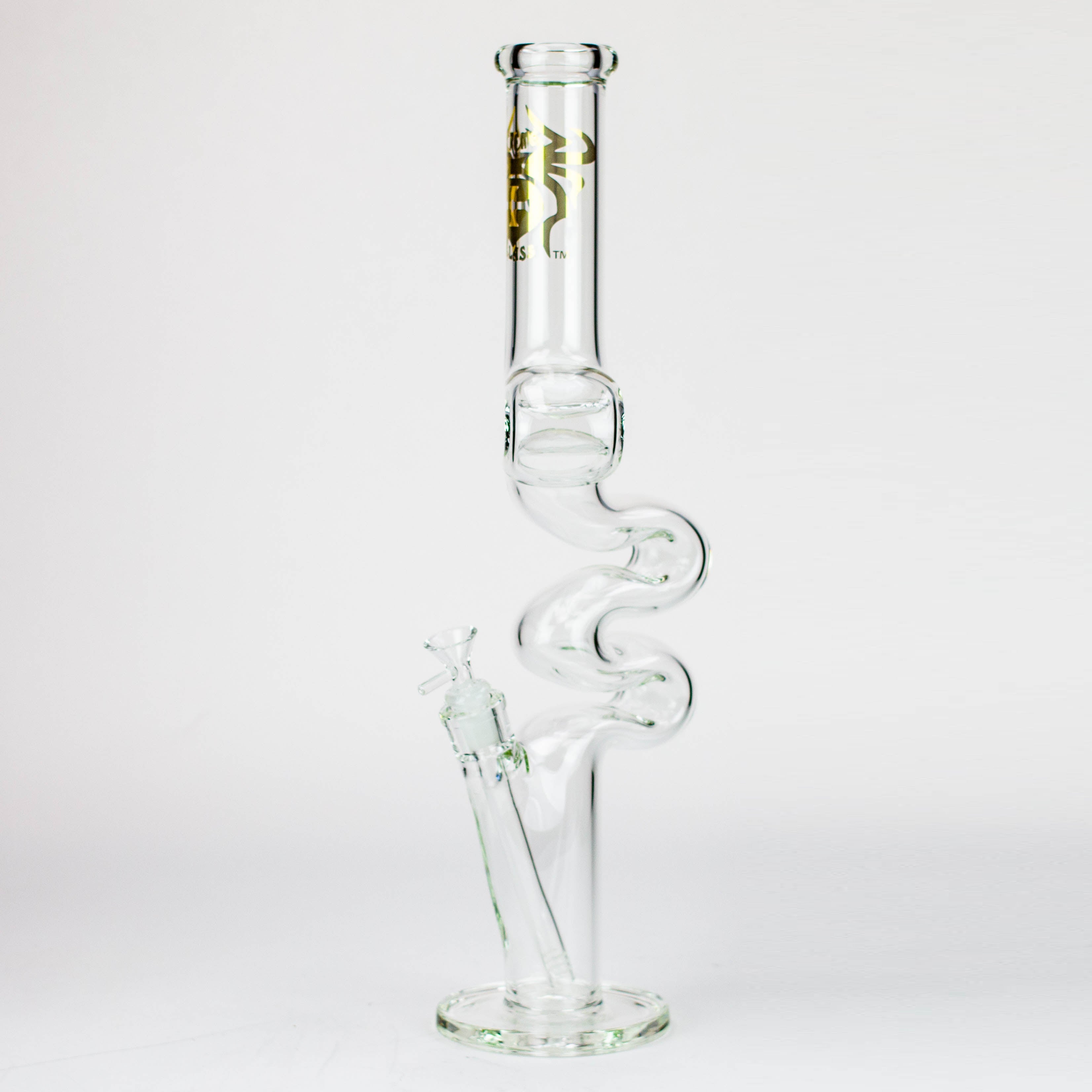 20" Xtream Zig-zag 7 mm glass water bong [XTR-Z022]