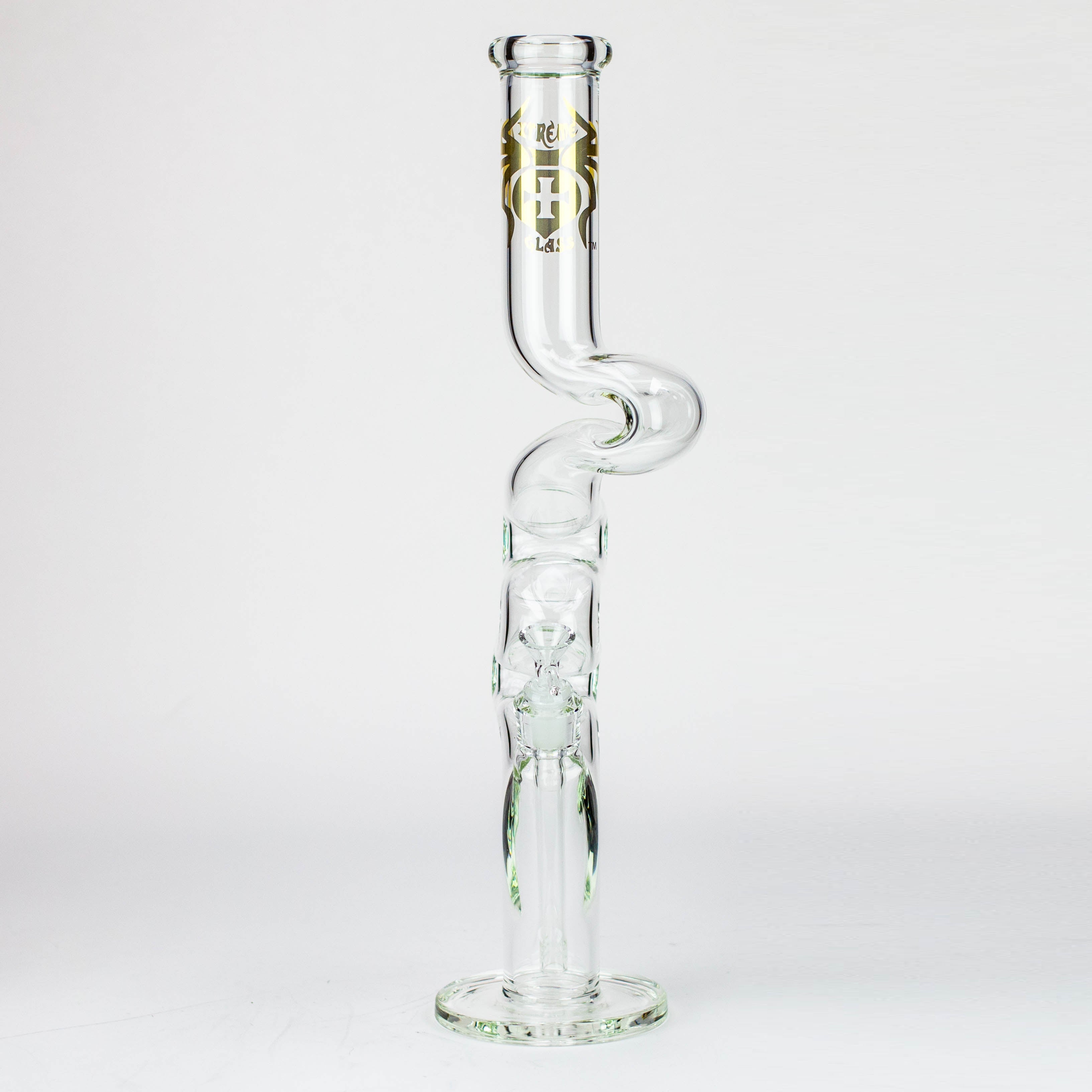 20" Xtream Zig-zag 7 mm glass water bong [XTR-Z022]