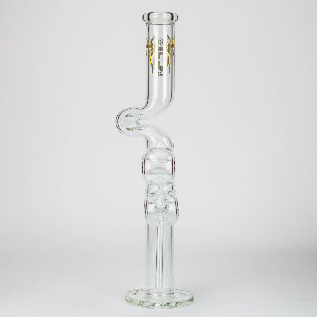 20" Xtream Zig-zag 7 mm glass water bong [XTR-Z022]