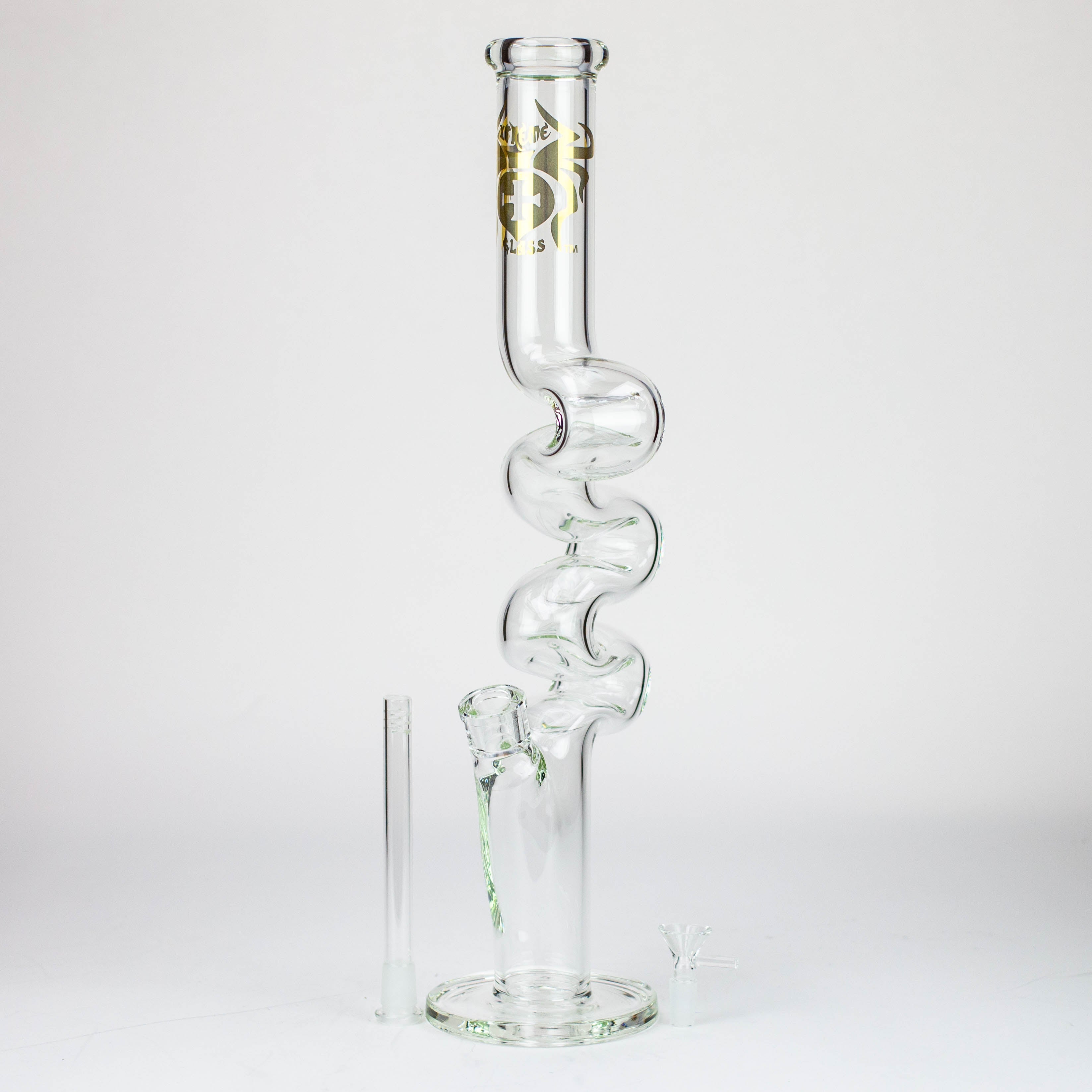 20" Xtream Zig-zag 7 mm glass water bong [XTR-Z022]