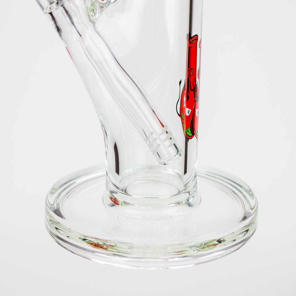 17" Xtream Zig-zag glass water bong [XTR-Z023]