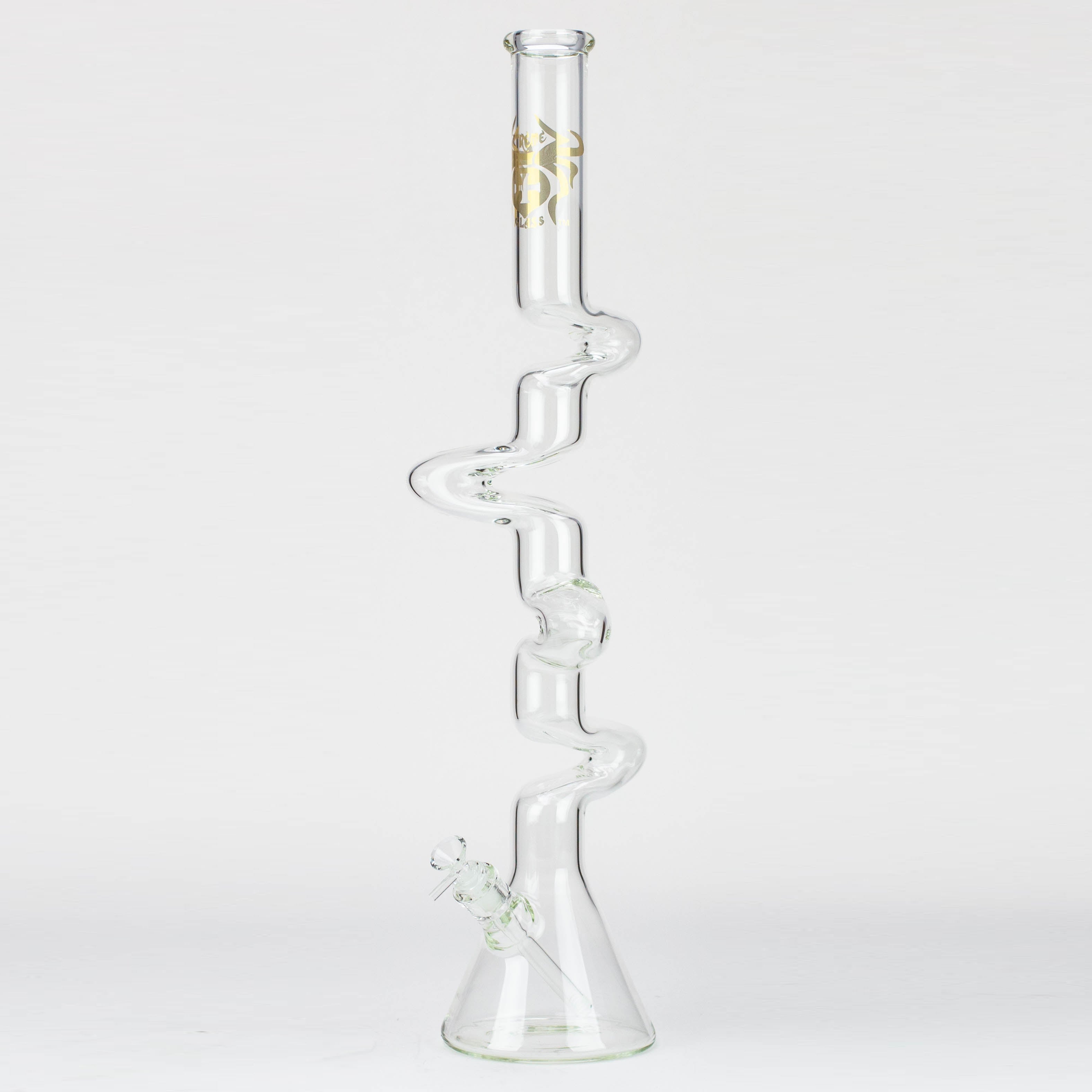27" Xtream Zig-zag 7 mm glass water bong [XTR-Z026]