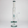 21" AQUA Glass 2-in-1 Inline diffuser glass water bong [AQUA102]