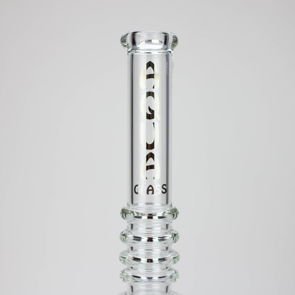 19" AQUA Glass 2-in-1 Octopus percolator glass water bong [AQUA121]