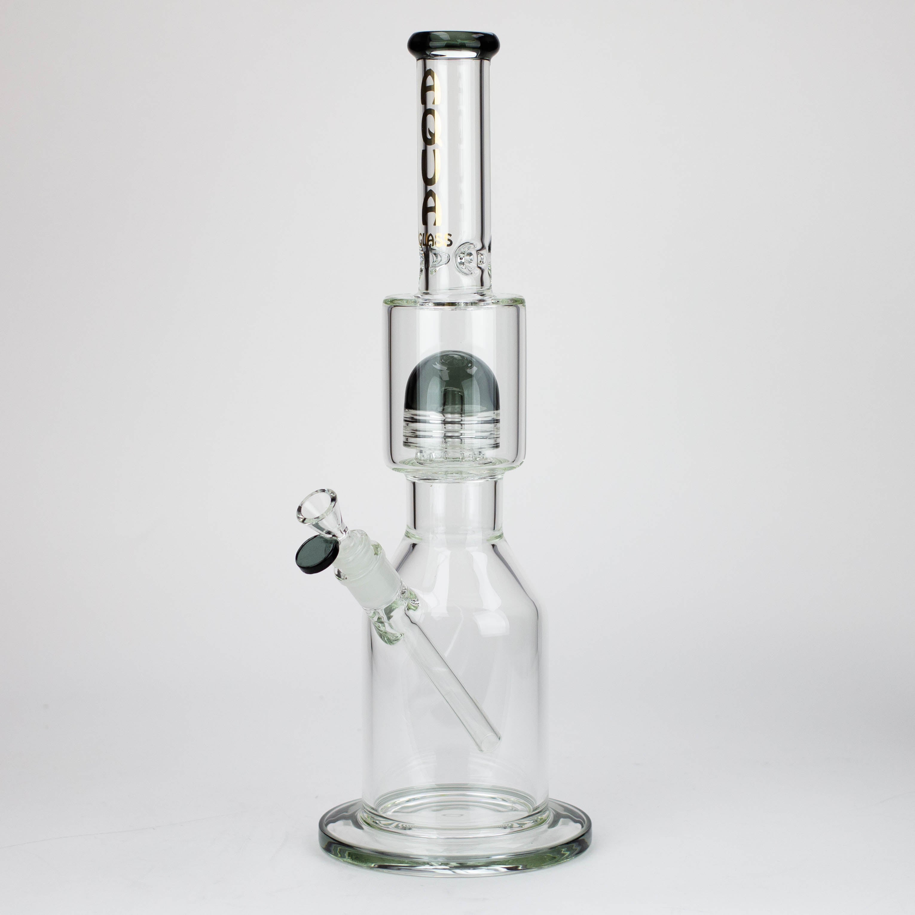 17" AQUA Glass showerhead percolator / 7mm /glass water bong [AQUA116]