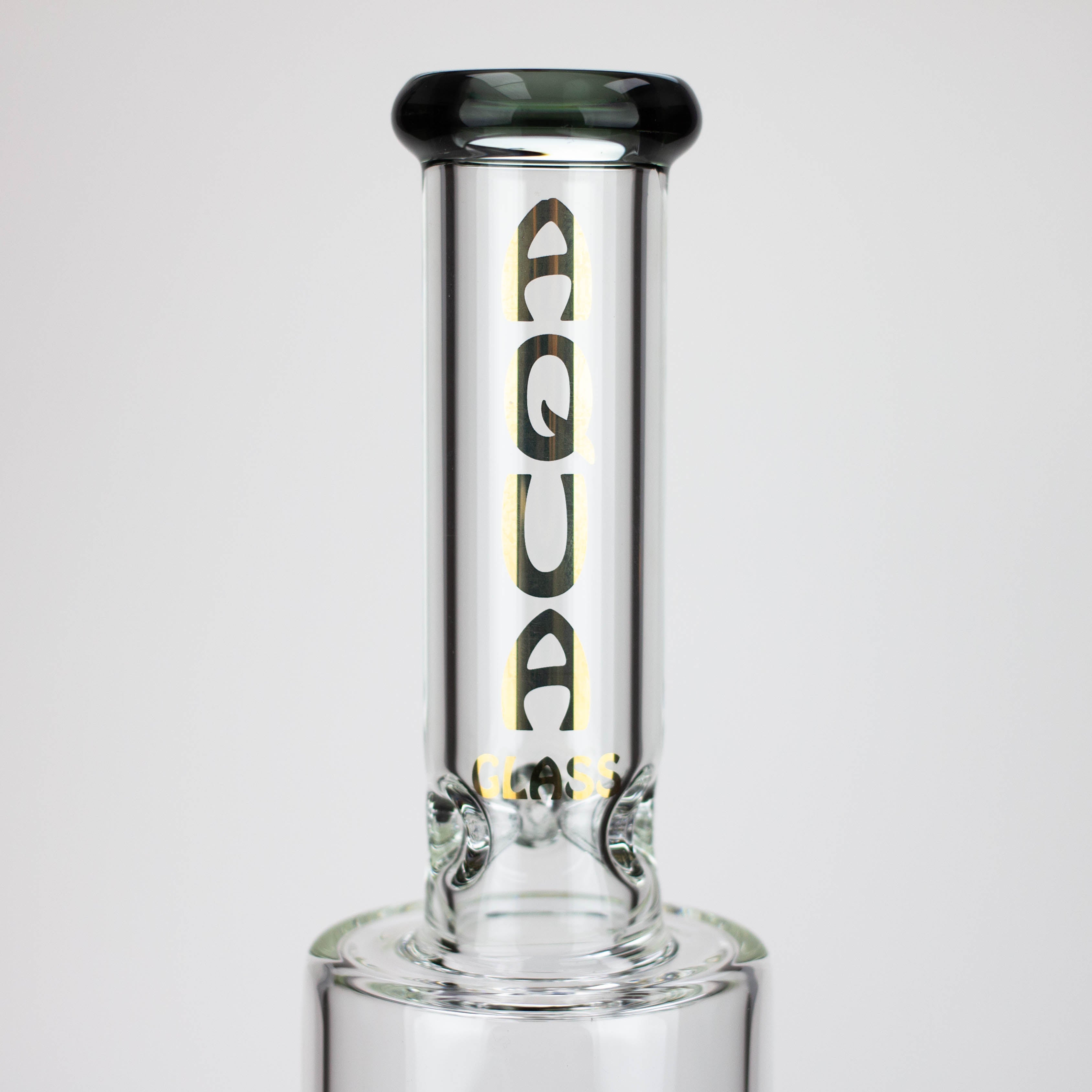 17" AQUA Glass showerhead percolator / 7mm /glass water bong [AQUA116]