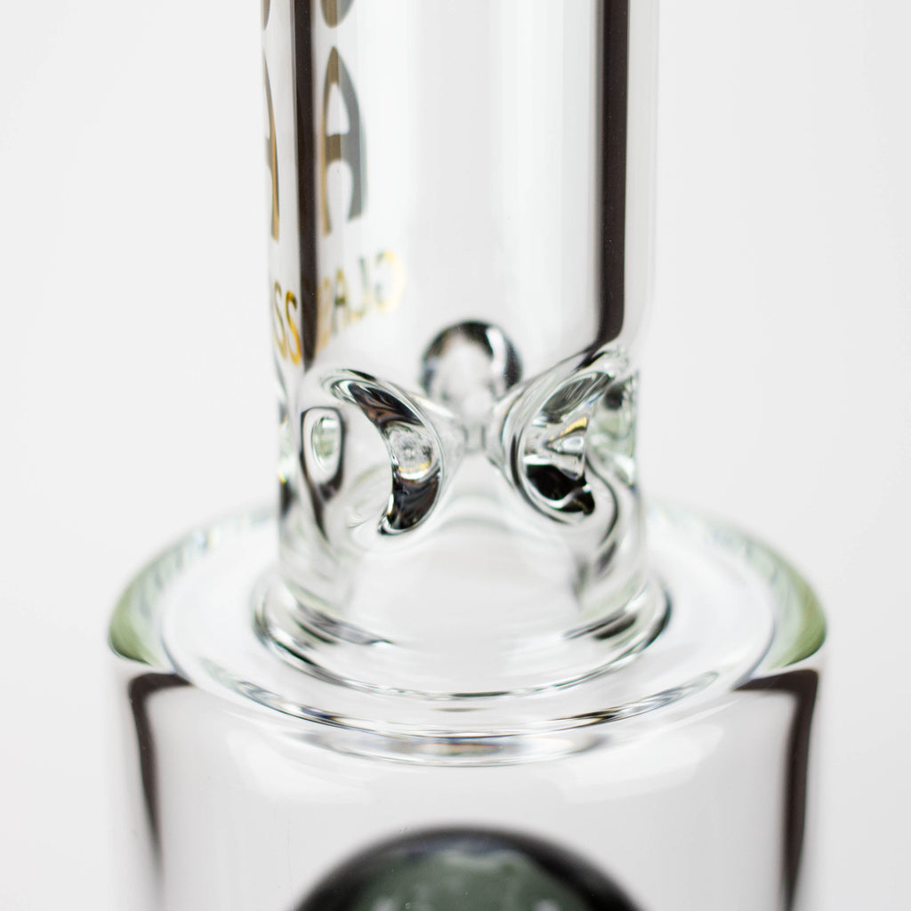 17" AQUA Glass showerhead percolator / 7mm /glass water bong [AQUA116]