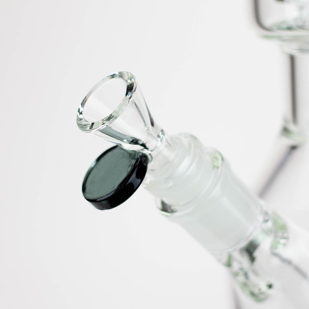 17" AQUA Glass showerhead percolator / 7mm /glass water bong [AQUA116]