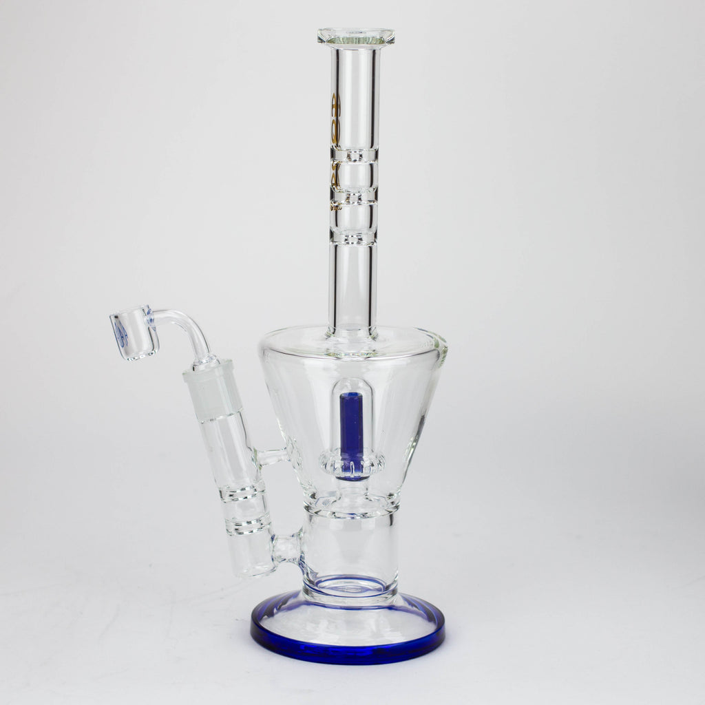 13" AQUA Glass 2-in-1 Sowerhead percolator glass bong [AQUA125]